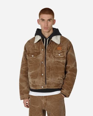 Acne Studios Jacket Toffee Brown Coats and Jackets Jackets C90161- ALL