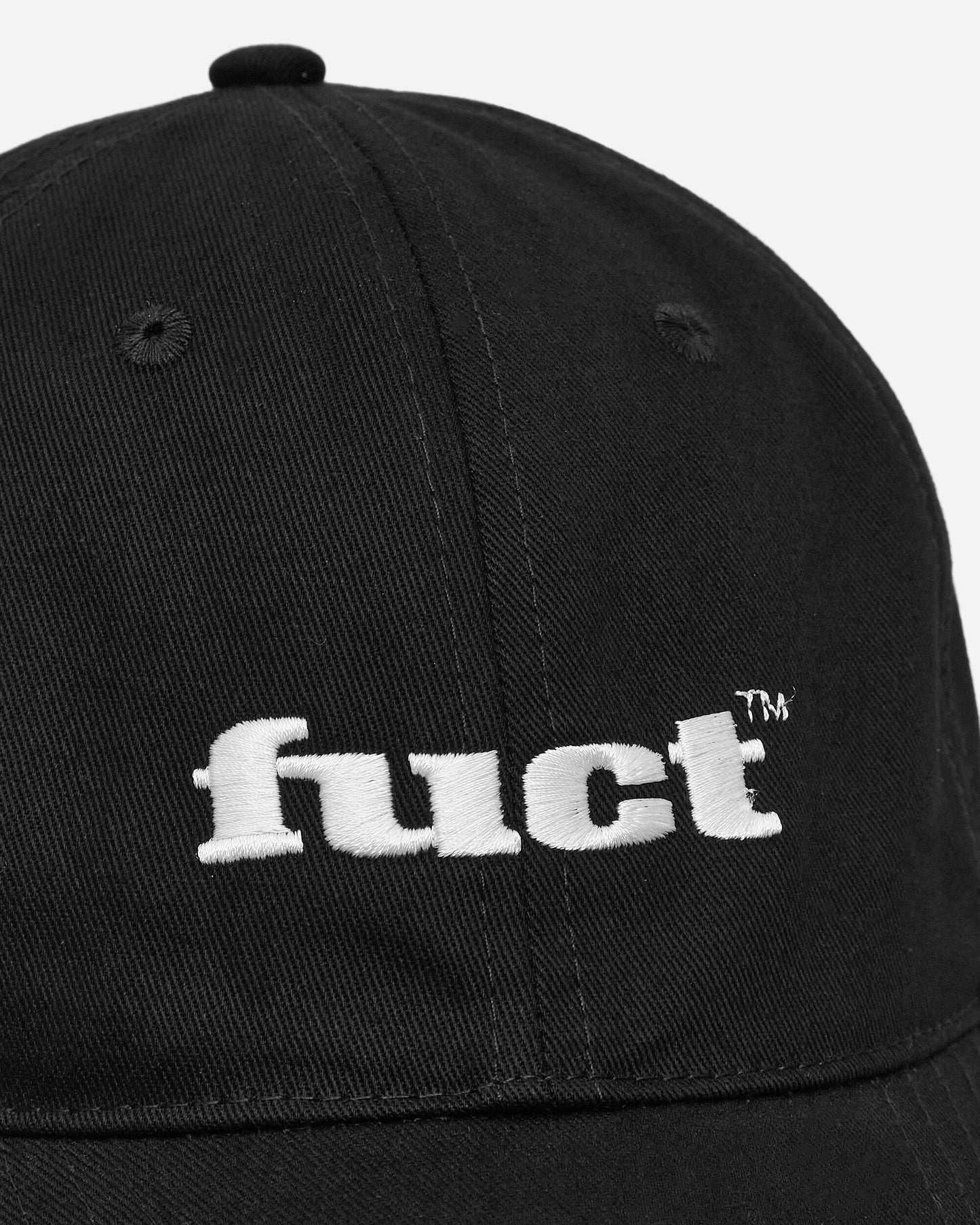 FUCT Six Panels Cap Black Hats Caps TBMW205FA03 BLK0001
