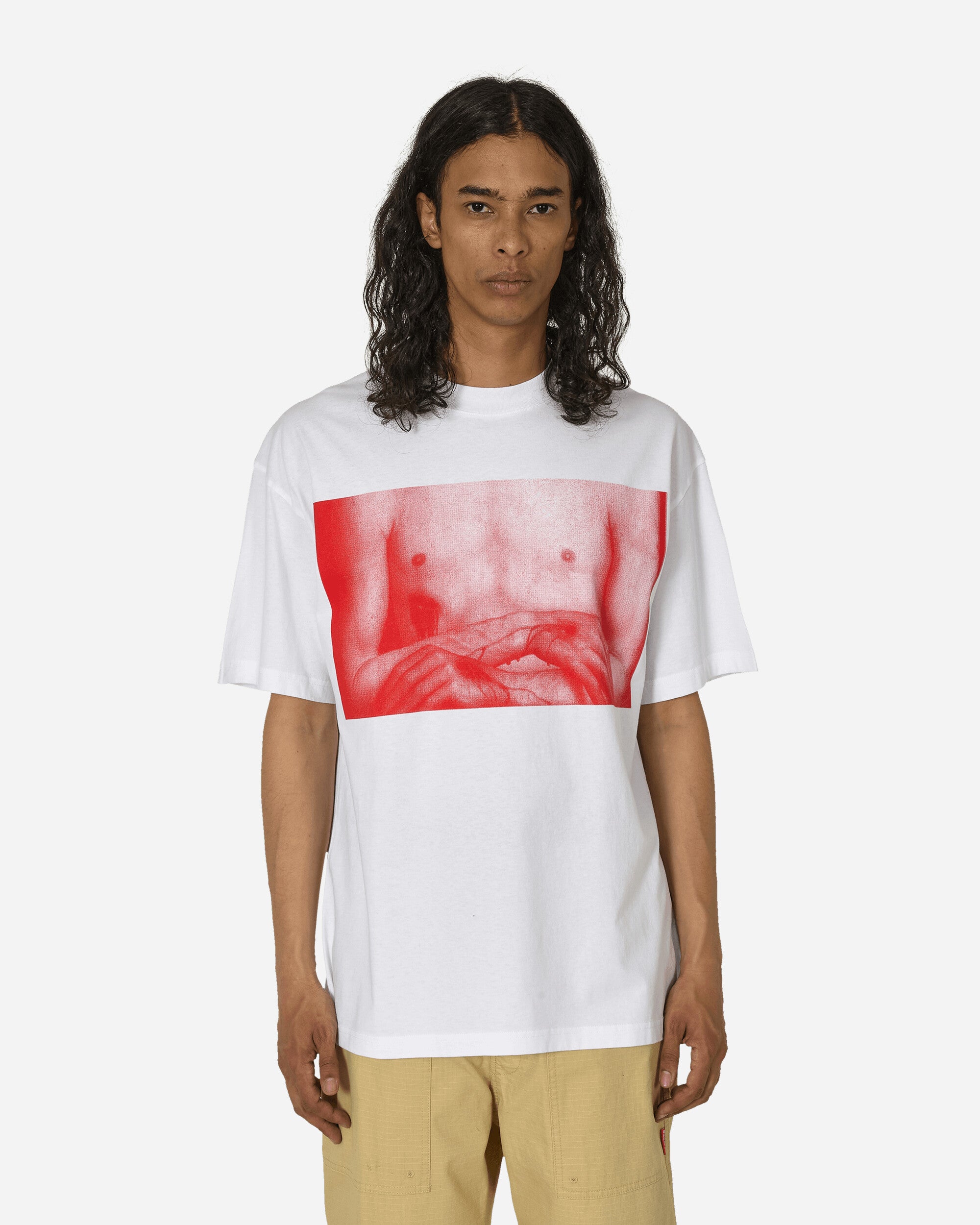 FUCT Christ Wound Tee White T-Shirts Top TBMW090JY34 WTH0001