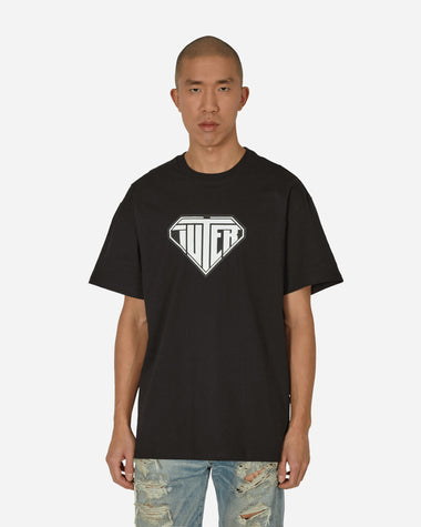 Iuter Logo Tee Black T-Shirts Shortsleeve 23WITS90 BLACK
