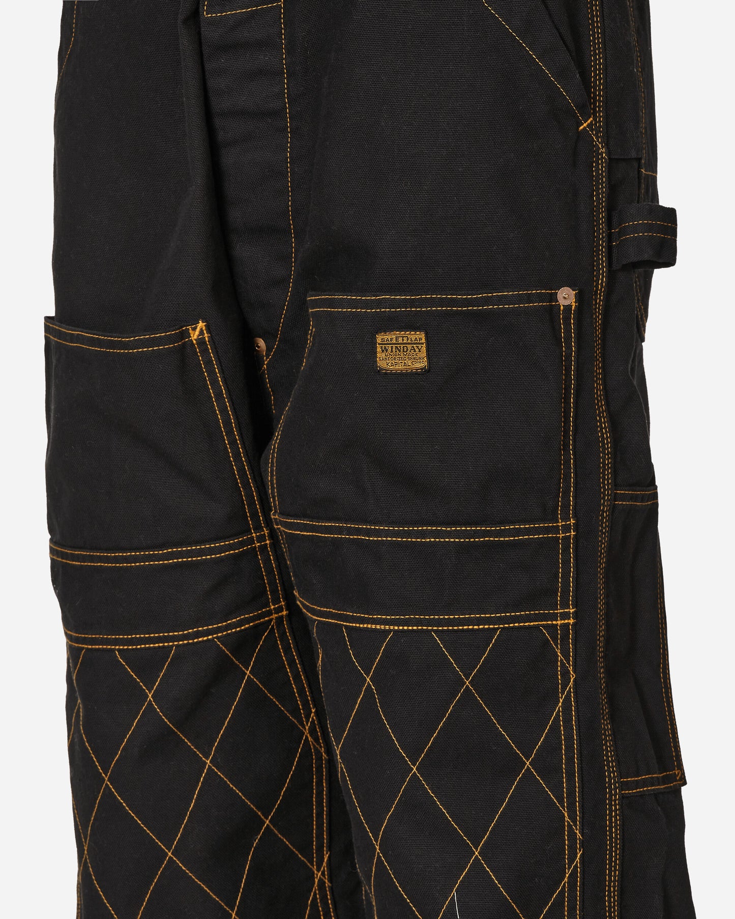 KAPITAL Light Canvas Lumber Pants Black Pants Trousers EK-1420 1