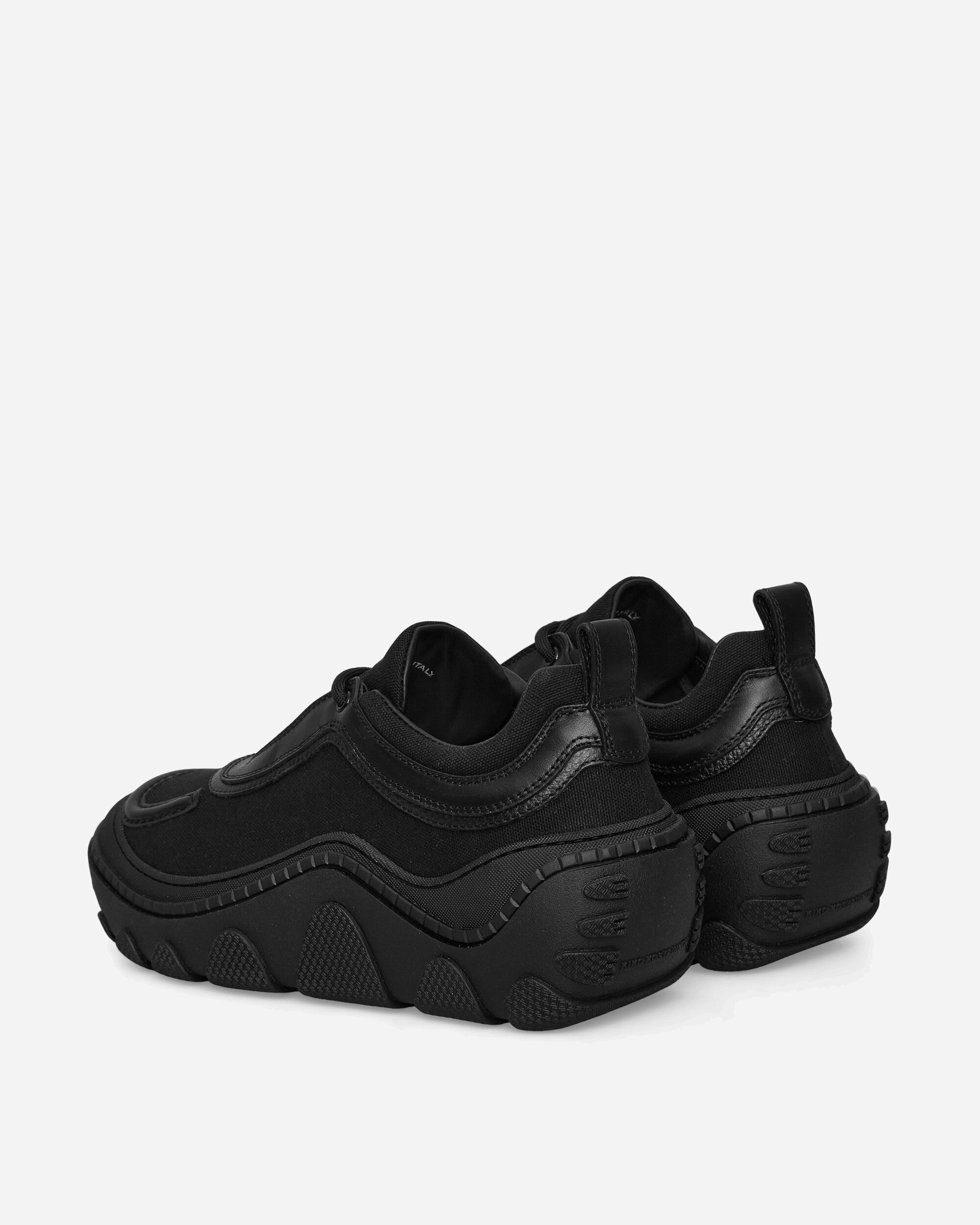 Kiko Kostadinov Tonkin Canvas Shoes Black Slate Sneakers Low KKSS24FT01 99
