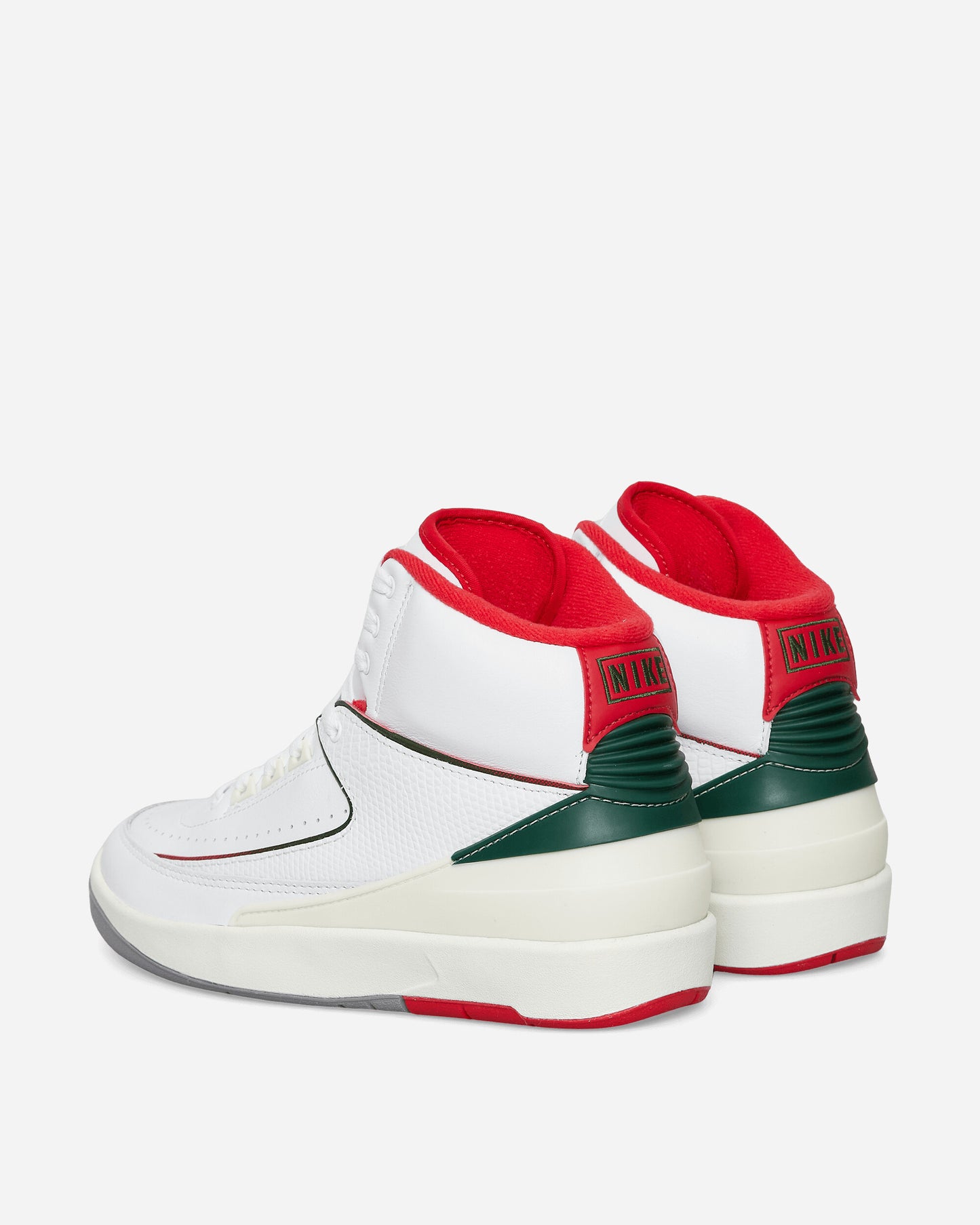 Nike Jordan Air Jordan 2 Retro (Gs) White/Fire Red/Fir/Sail Sneakers Low DQ8562-101