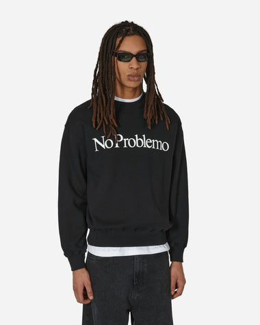 No Problemo No Problemo Sweatshirt Black Sweatshirts Crewneck NPAR20002 BLACK