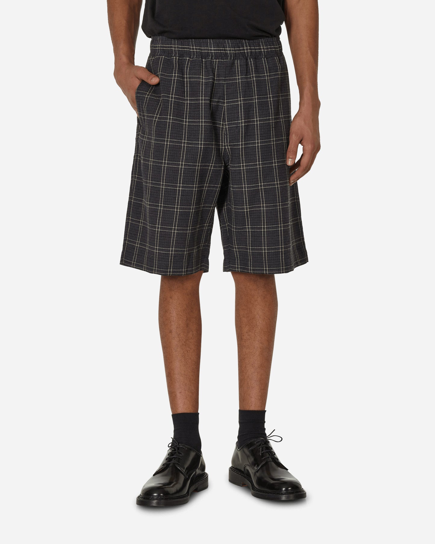 Our Legacy Drape Shorts Dinner Date Check Shorts Short M2244DN 001
