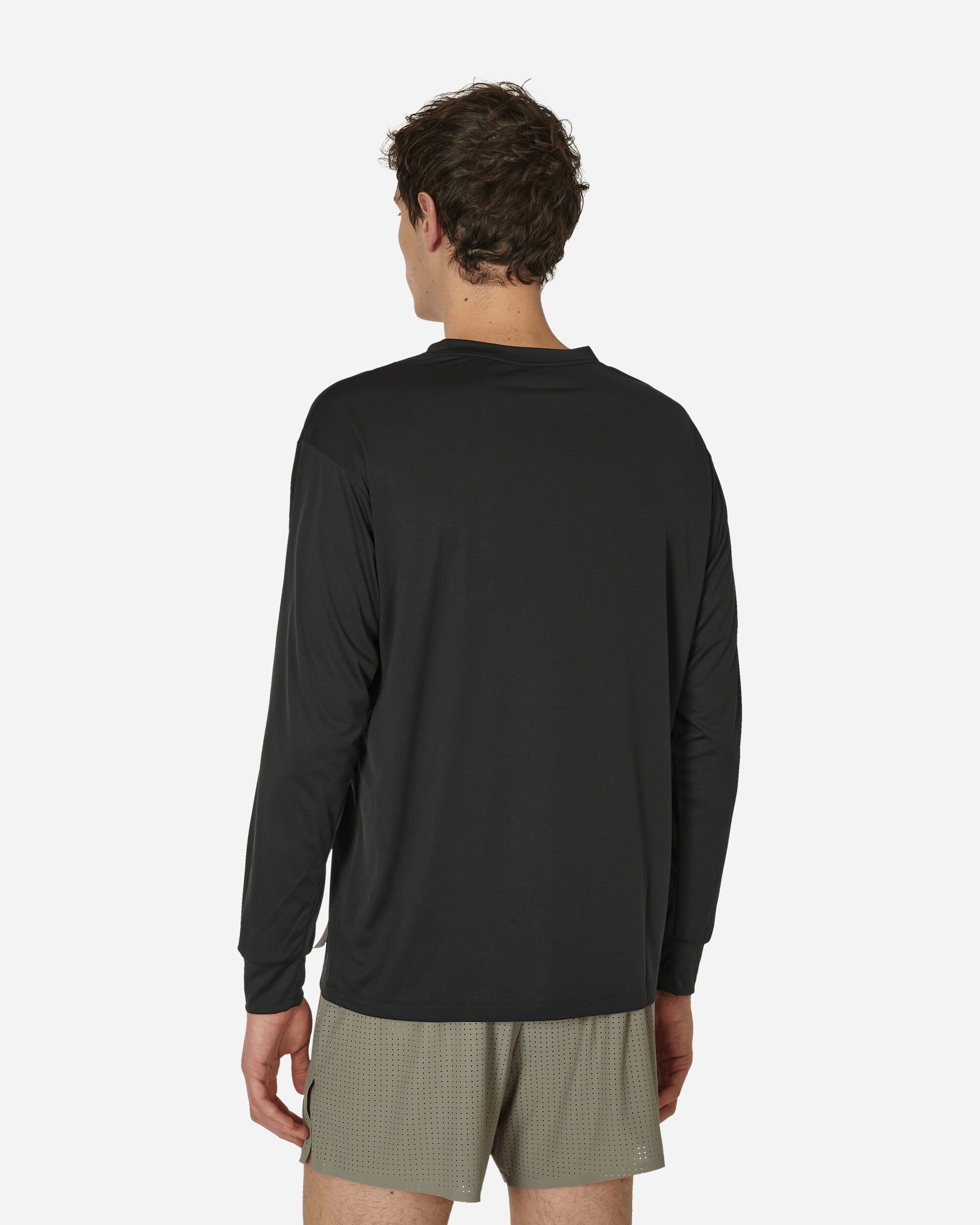 Satisfy Auralite Long Tee Black T-Shirts Longsleeve 5087 BK-OV