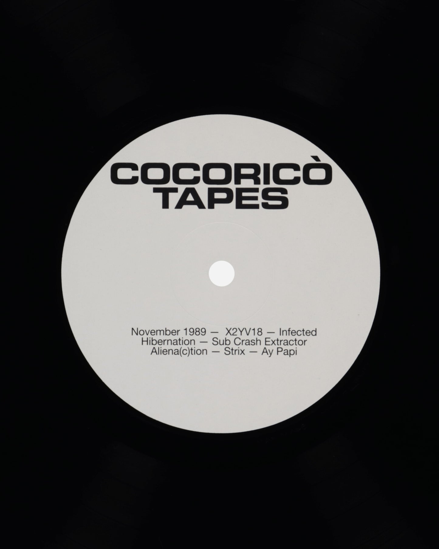 Slam Jam Cocorico' Tapes Black Music Vinyls SJCOCOVINYL 1