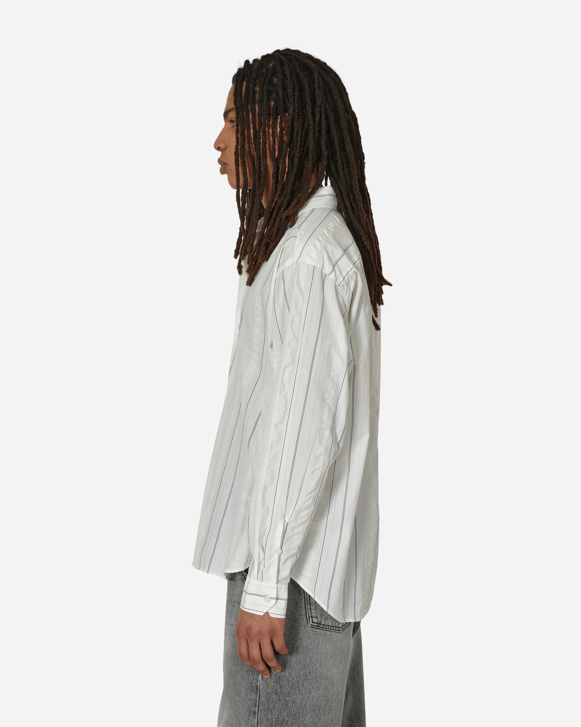 mfpen Generous Shirt White Stripe Shirts Longsleeve Shirt M124-16  1