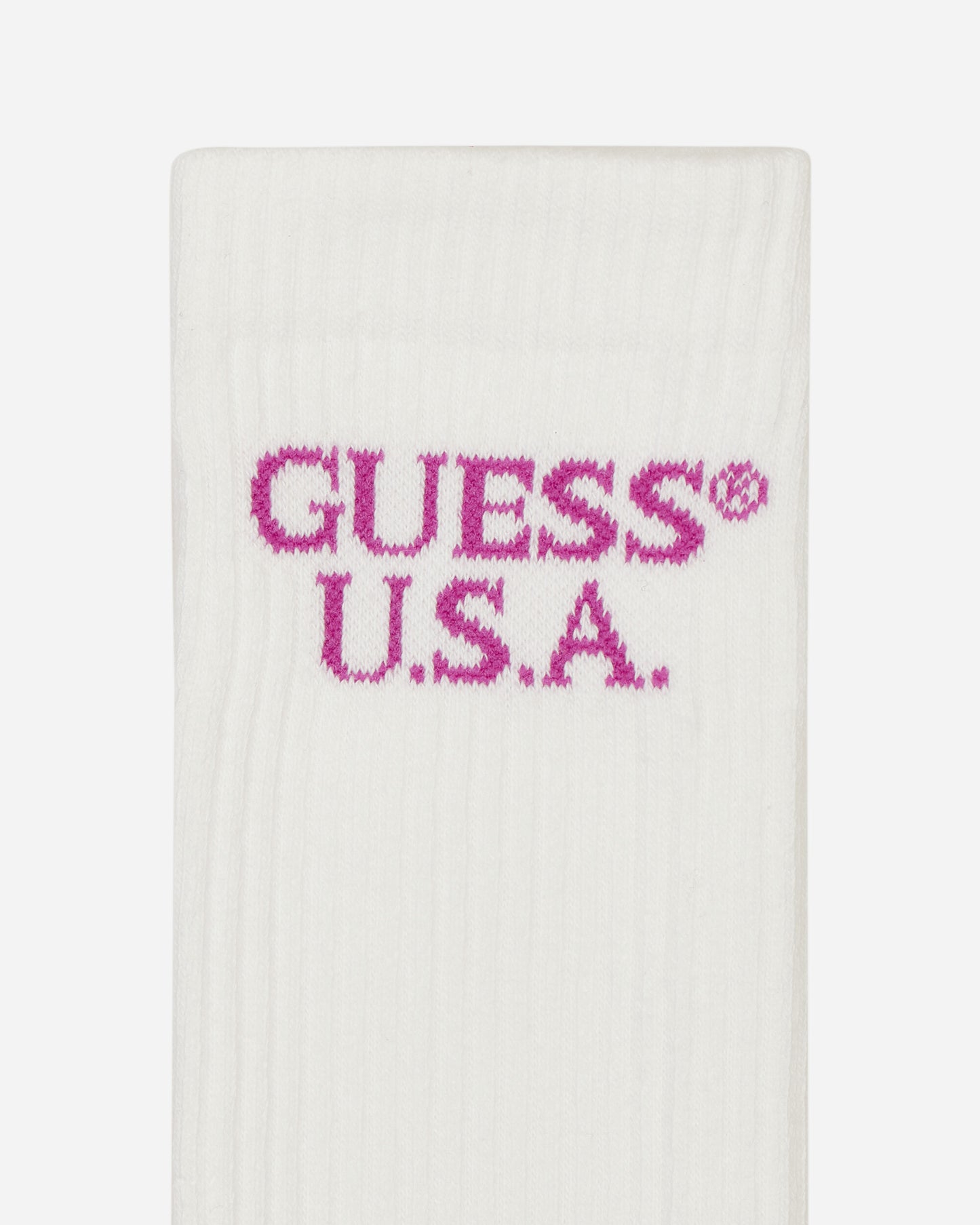 Guess USA Gusa Evan Socks True White A000 Underwear Socks M3GZ18Z30M0 TWHT