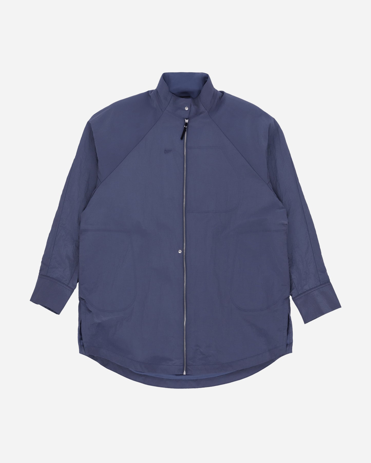 Nike Wmns Nike Esc Wvn Shirt Jkt Diffused Blue Coats and Jackets Jackets DR5399-491