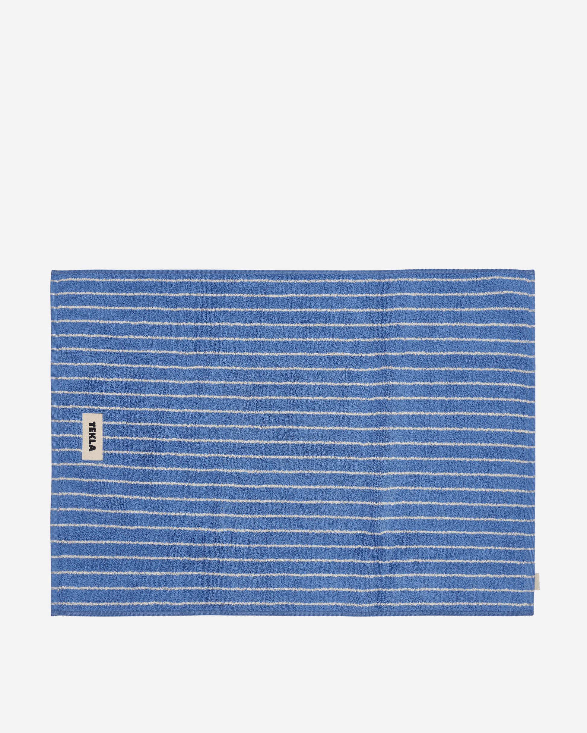 Tekla Bath Mat - Striped 70X50 Clear Blue Stripes Home Decor Design Items BM CLS