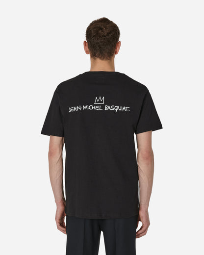 WACKO MARIA Jean-Michel Basquiat / Crew Neck T-Shirt ( Type-2 ) Black T-Shirts Shortsleeve BASQUIAT-WM-TEE02 1