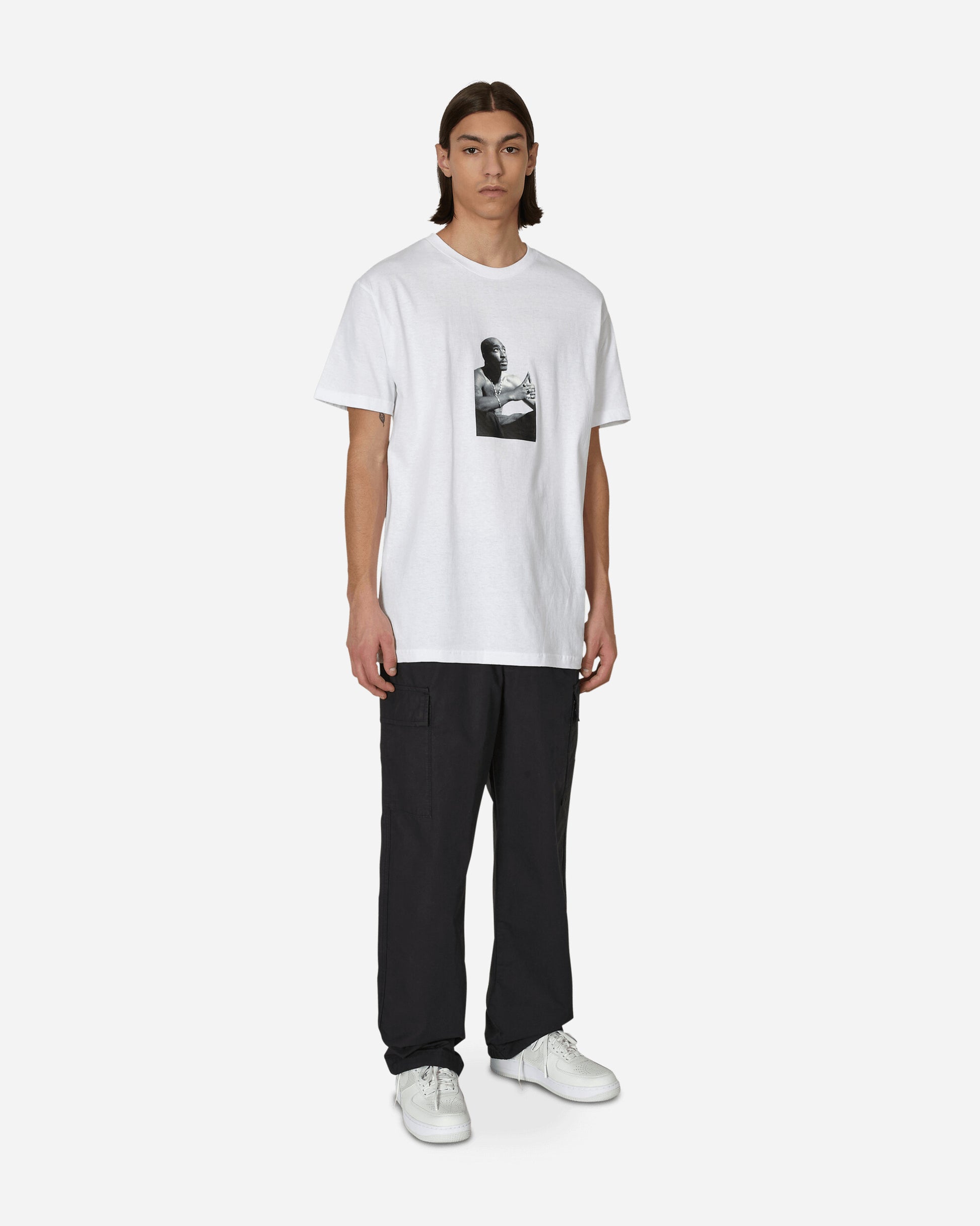 WACKO MARIA Tupac / Crew Neck T-Shirt ( Type-1 ) White T-Shirts Shortsleeve TUPAC-WM-TEE01 1