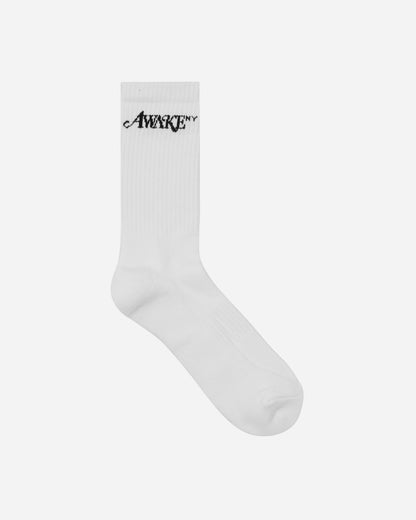 Awake NY Socks White Underwear Socks 9031832 WHT