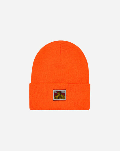 Ben Davis Beanie W Logo Orange Hats Beanies BEN9296 001