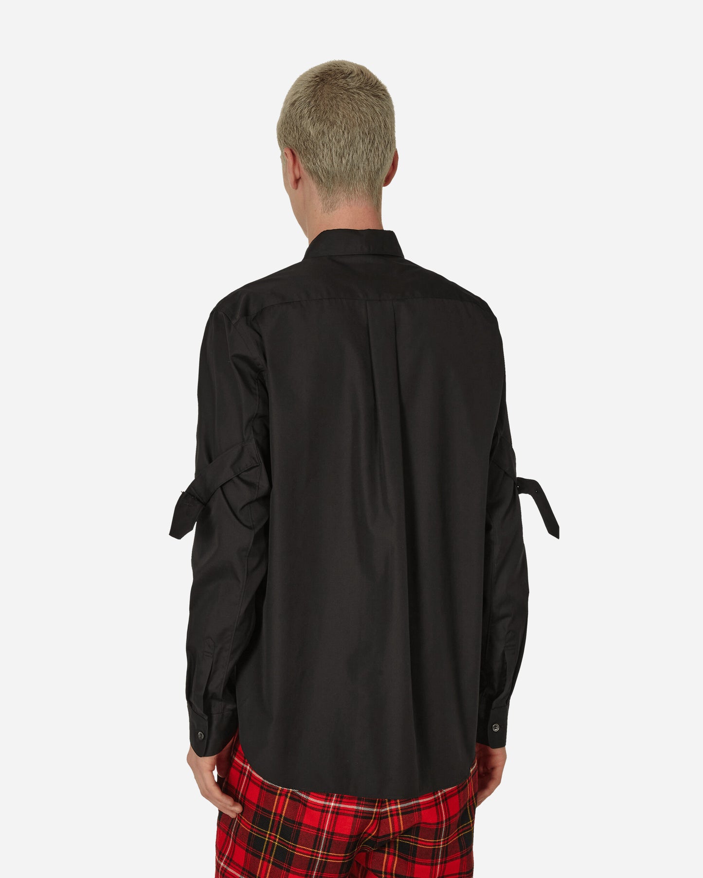 Comme Des Garçons Black Blouse Black Coats and Jackets Jackets 1L-B007-W23 1