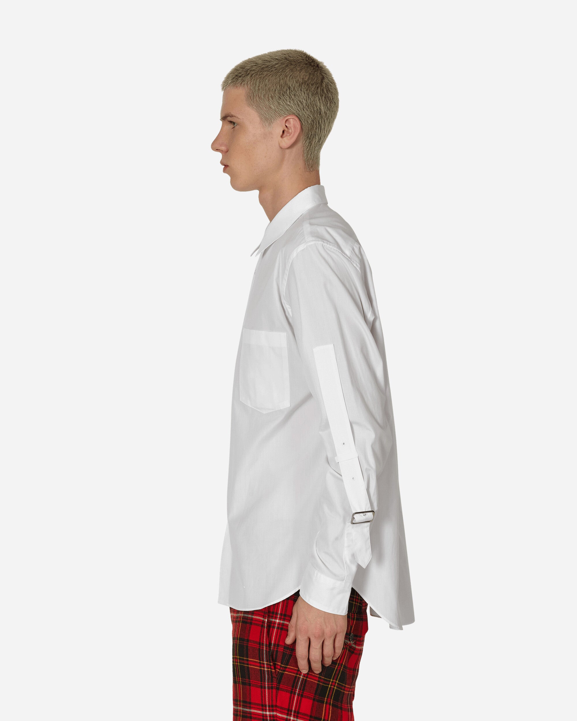 Comme Des Garçons Black Blouse White Coats and Jackets Jackets 1L-B006-W23 2