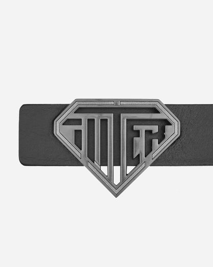 Iuter Solid Logo Belt Black Belts Belt CRVRIBLP05 BLACK
