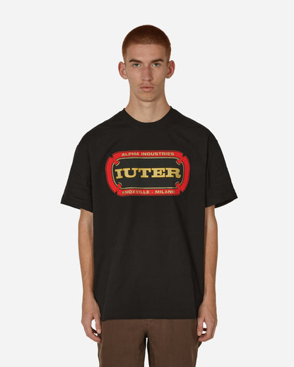 Iuter Mat Tee Black T-Shirts Shortsleeve 23WITS55 BLACK