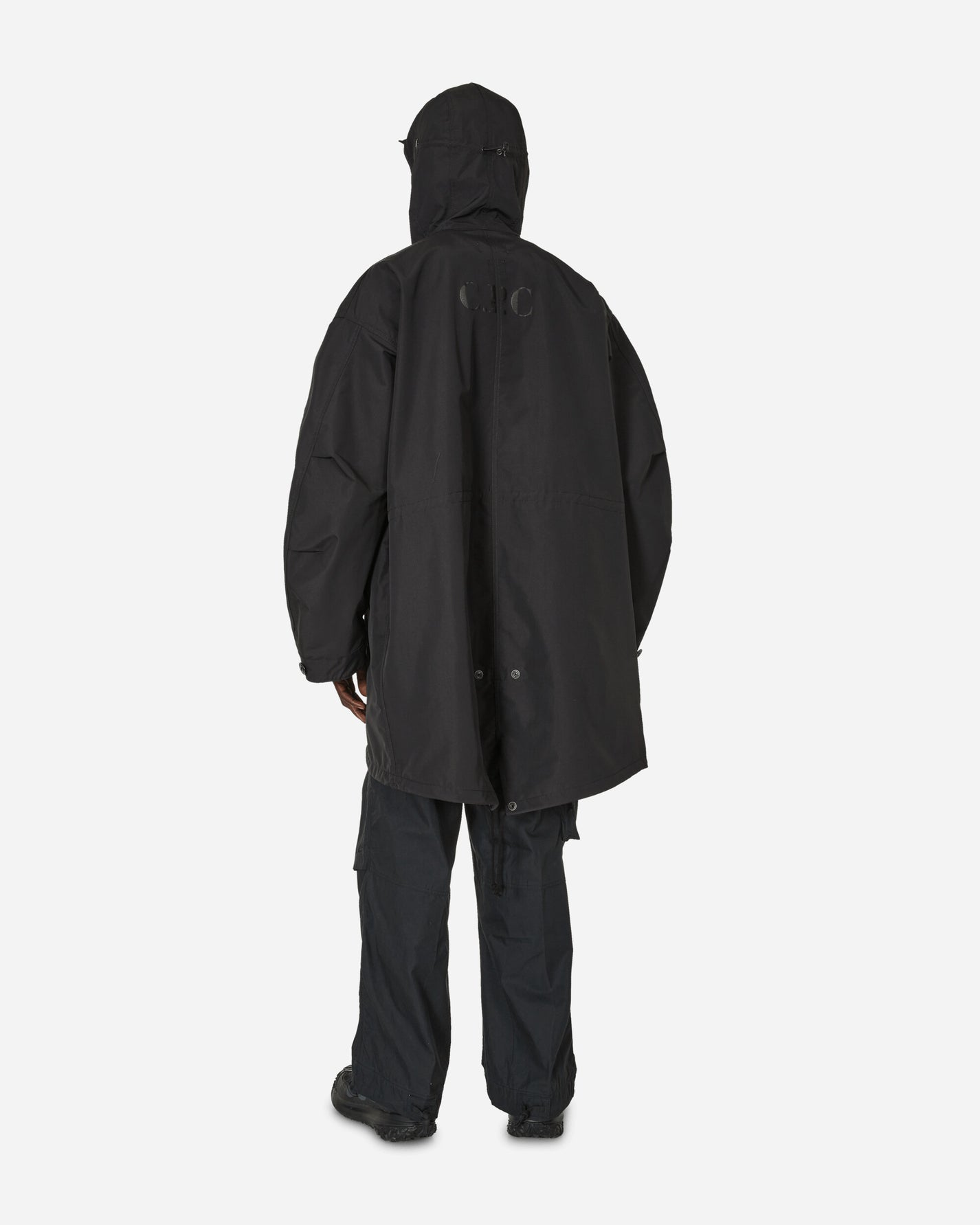 Junya Watanabe MAN Men'S Coat Black Coats and Jackets Coats WM-C904-100 BLACK