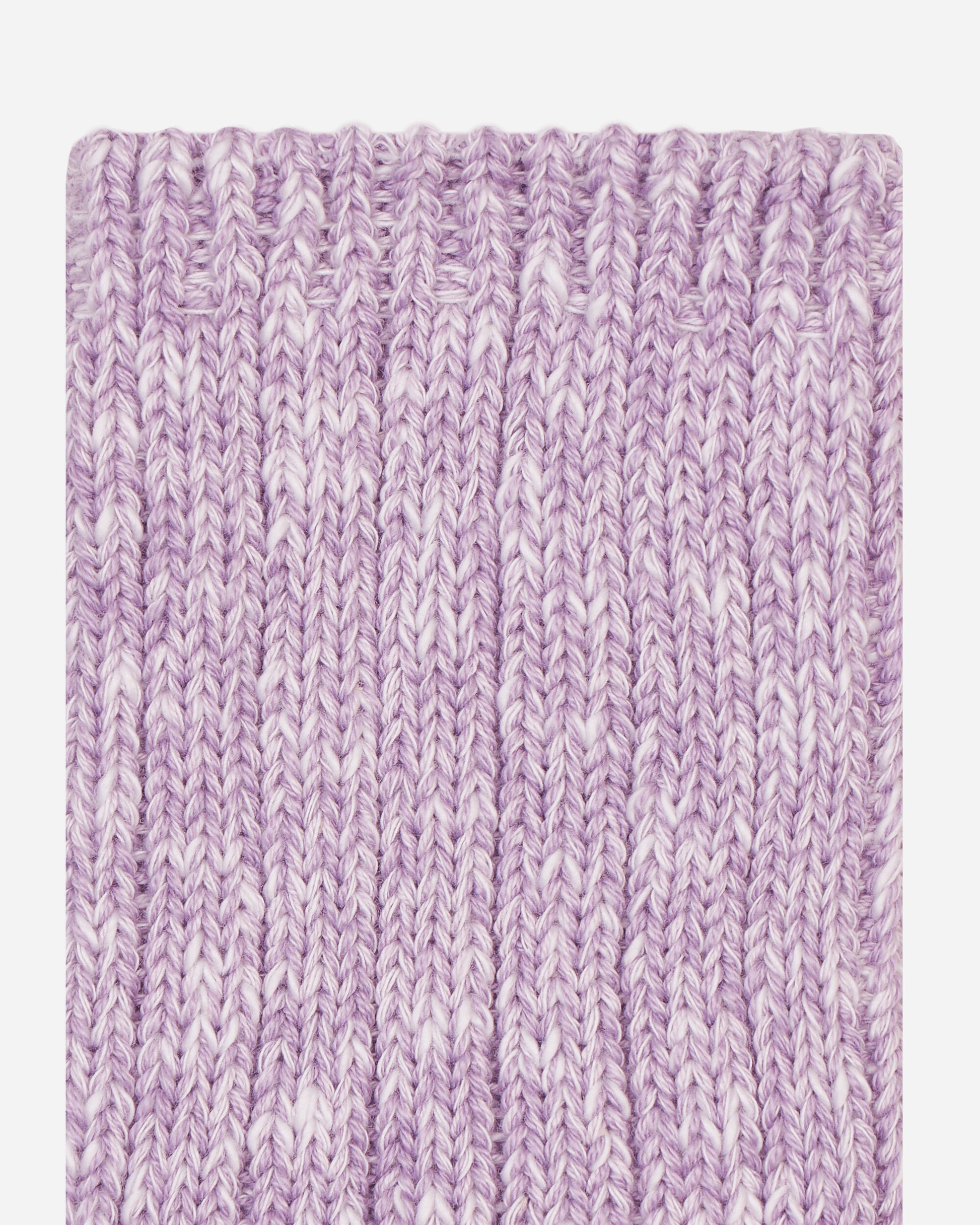 KAPITAL 56 Yarns 3X1 Rib Rainbowy Happy Heel Socks Purple Underwear Socks EK-1363 3