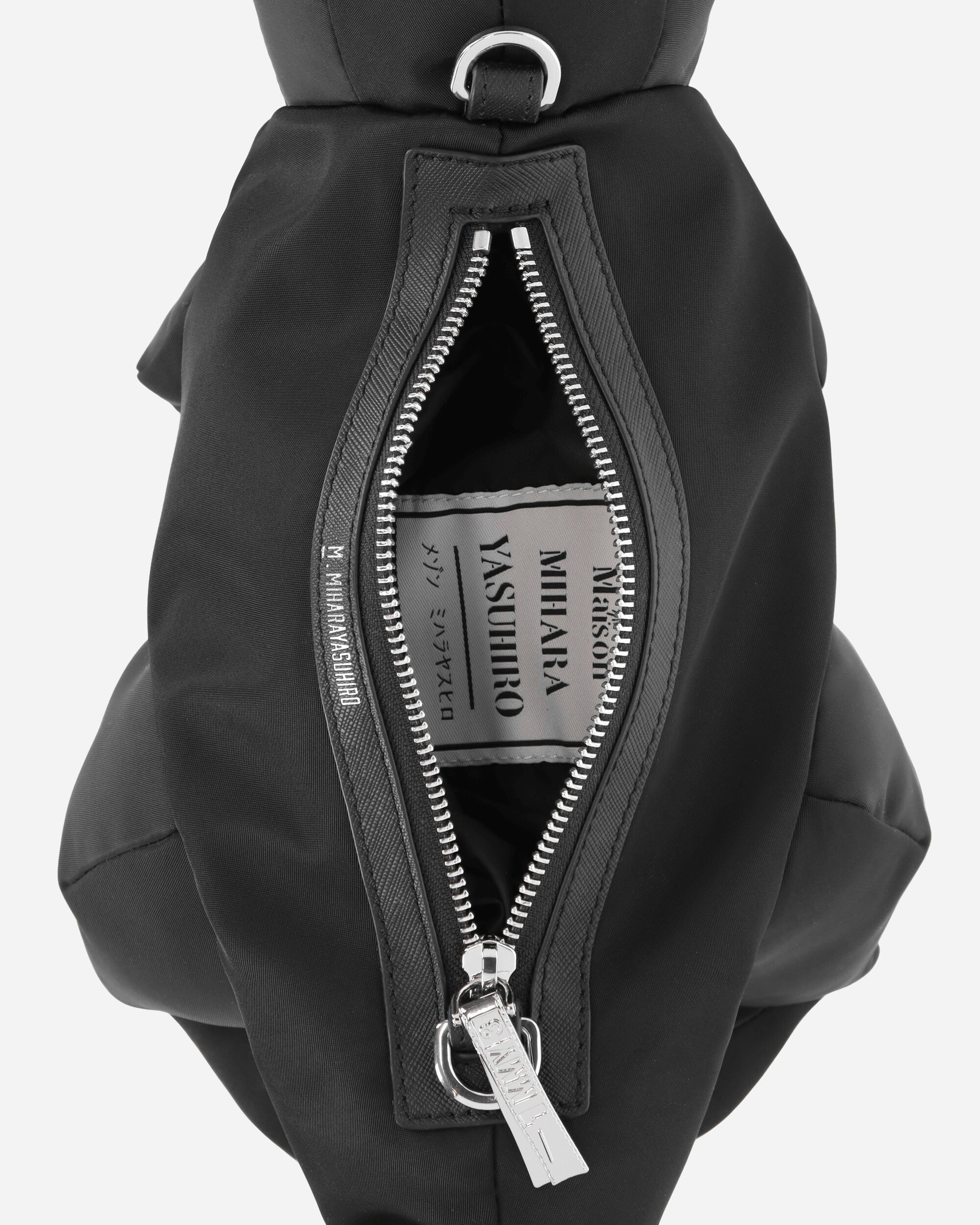Maison MIHARA YASUHIRO T-Rex Bag Black Bags and Backpacks Shoulder Bags A12BG702 BLACK