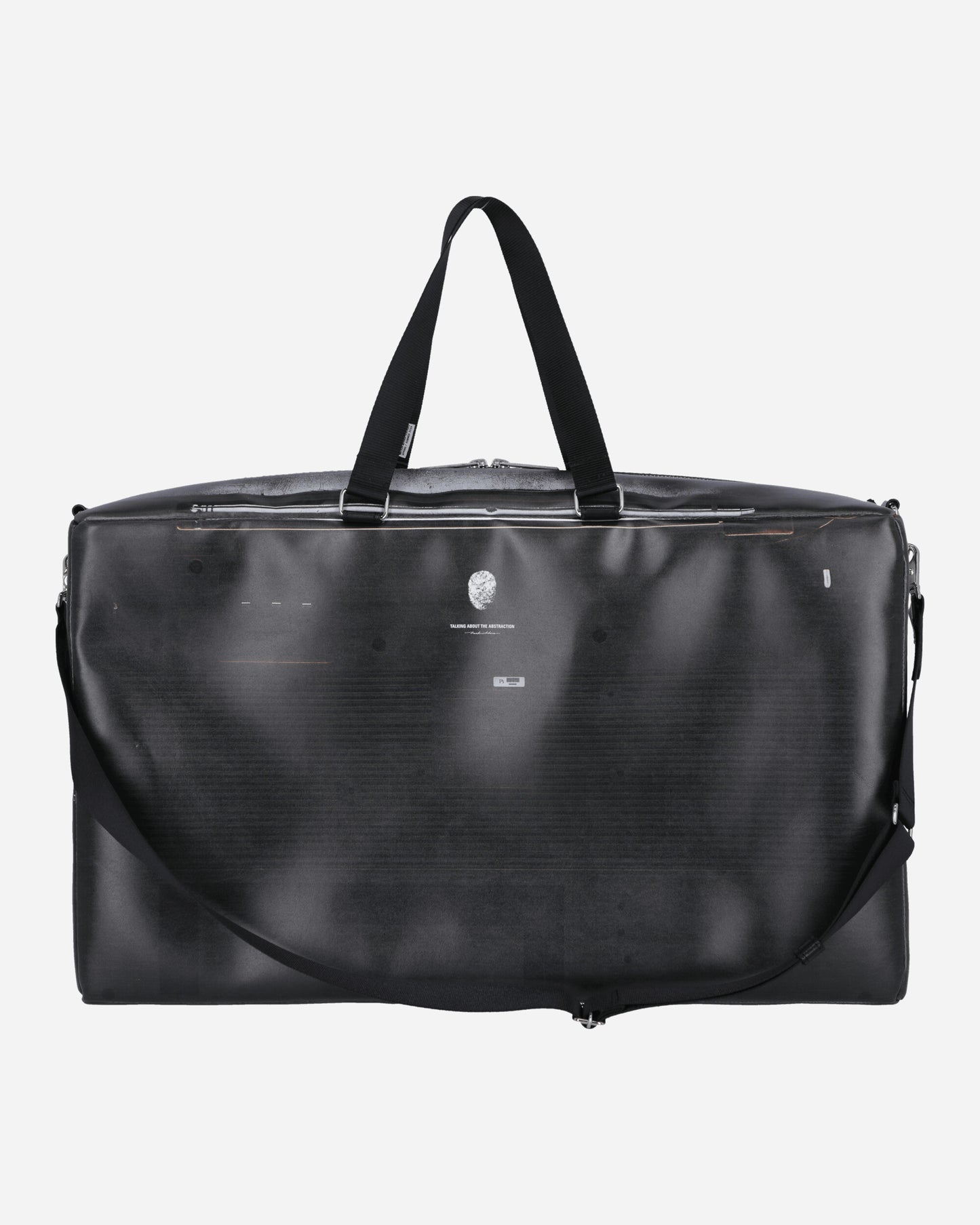 Maison MIHARA YASUHIRO Boombox Printed Sholder Bag Black Bags and Backpacks Travel Bags C12BG501 BLACK