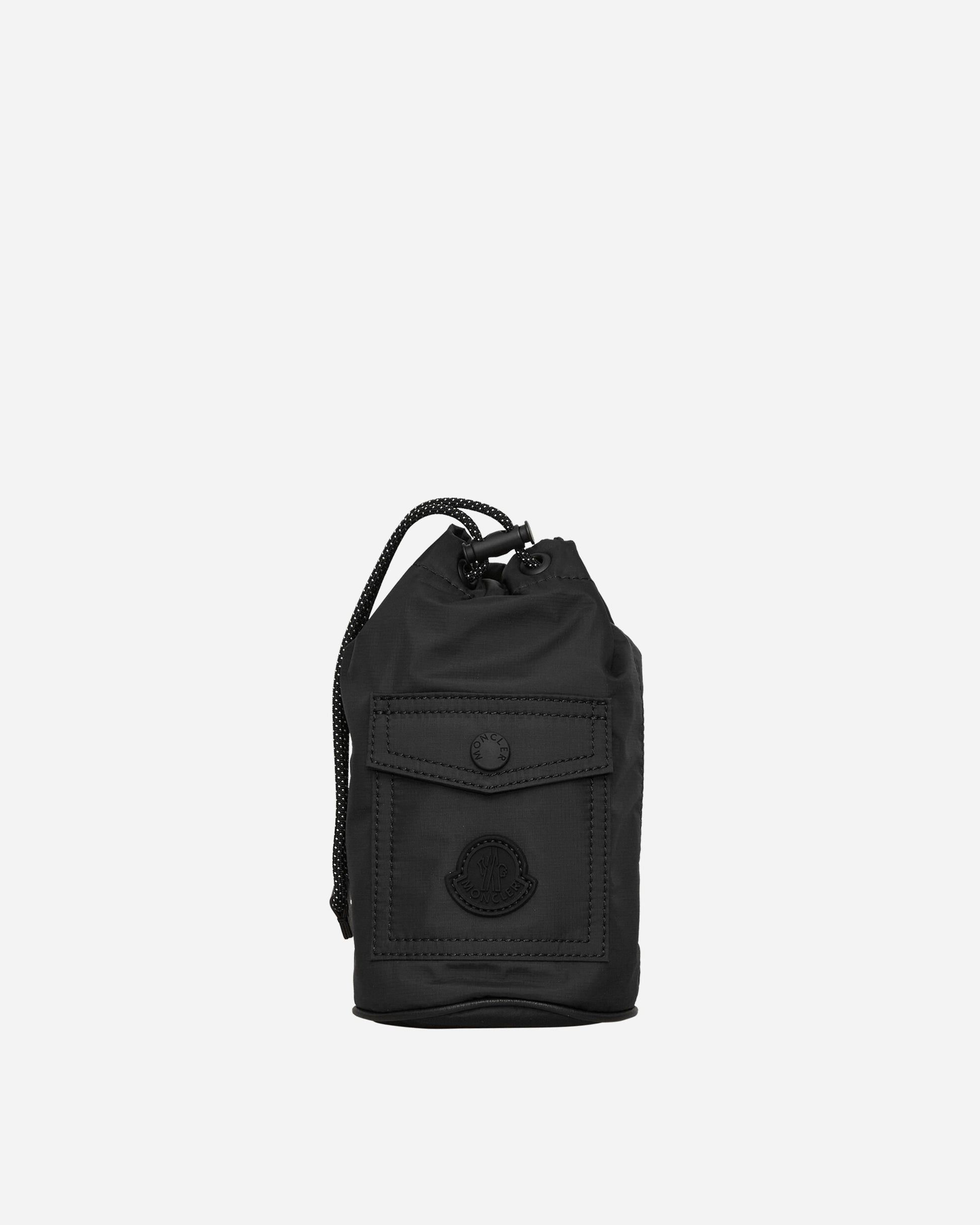 Moncler Mini Drawstring Phone Case Black Bags and Backpacks Pouches 6B00006M3815 999