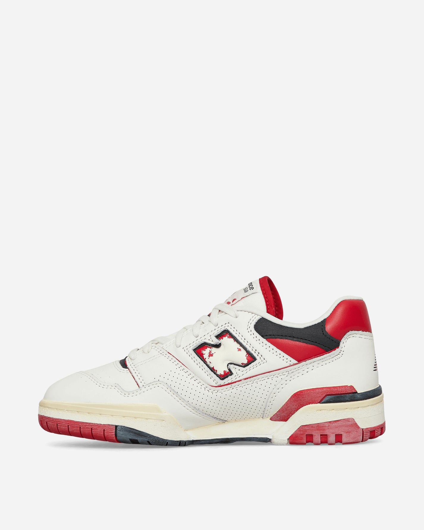 New Balance BB550VGA Off White/Red Sneakers Low BB550VGA