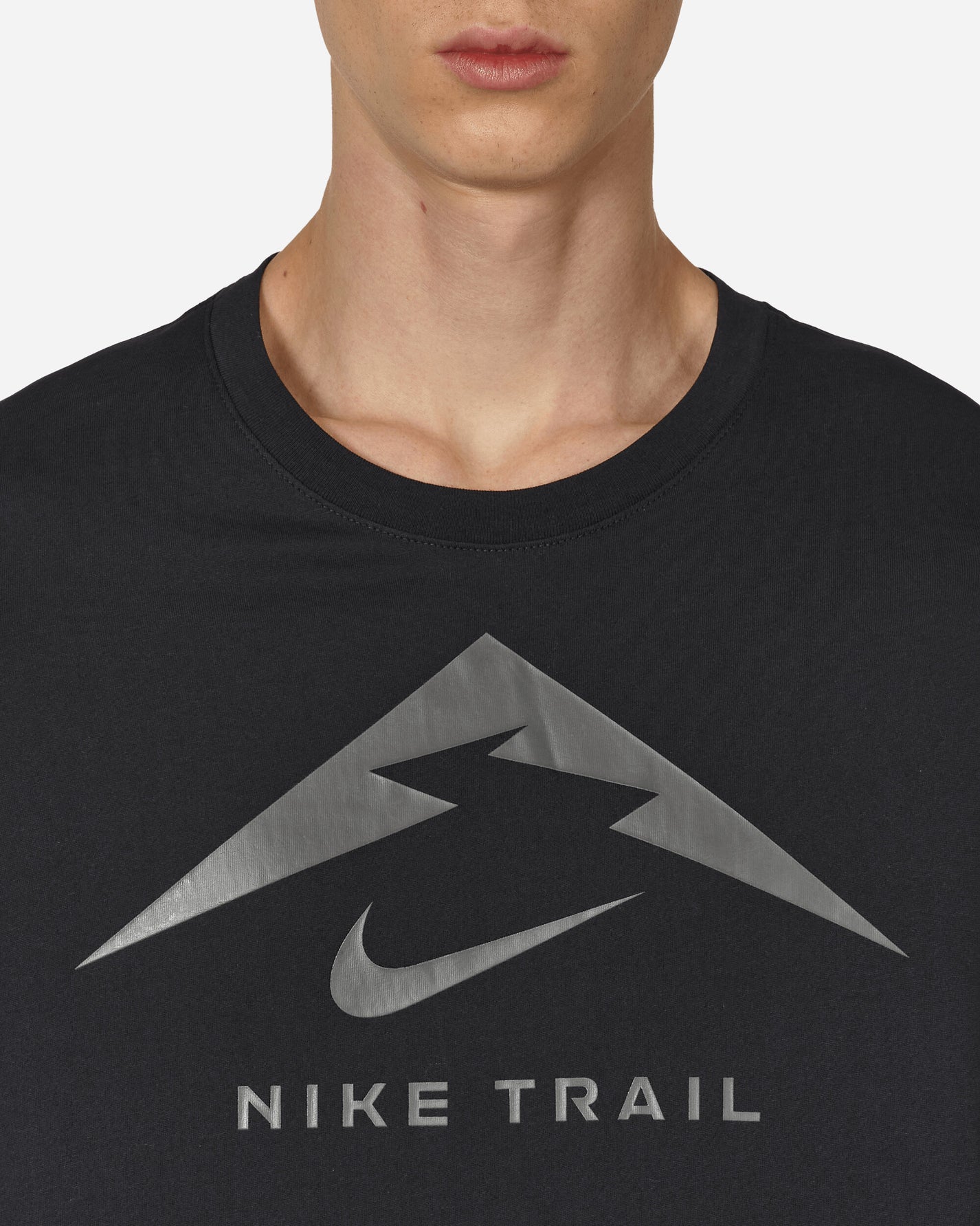 Nike M Nk Df Tee Ls Trail Black T-Shirts Longsleeve FN0827-010