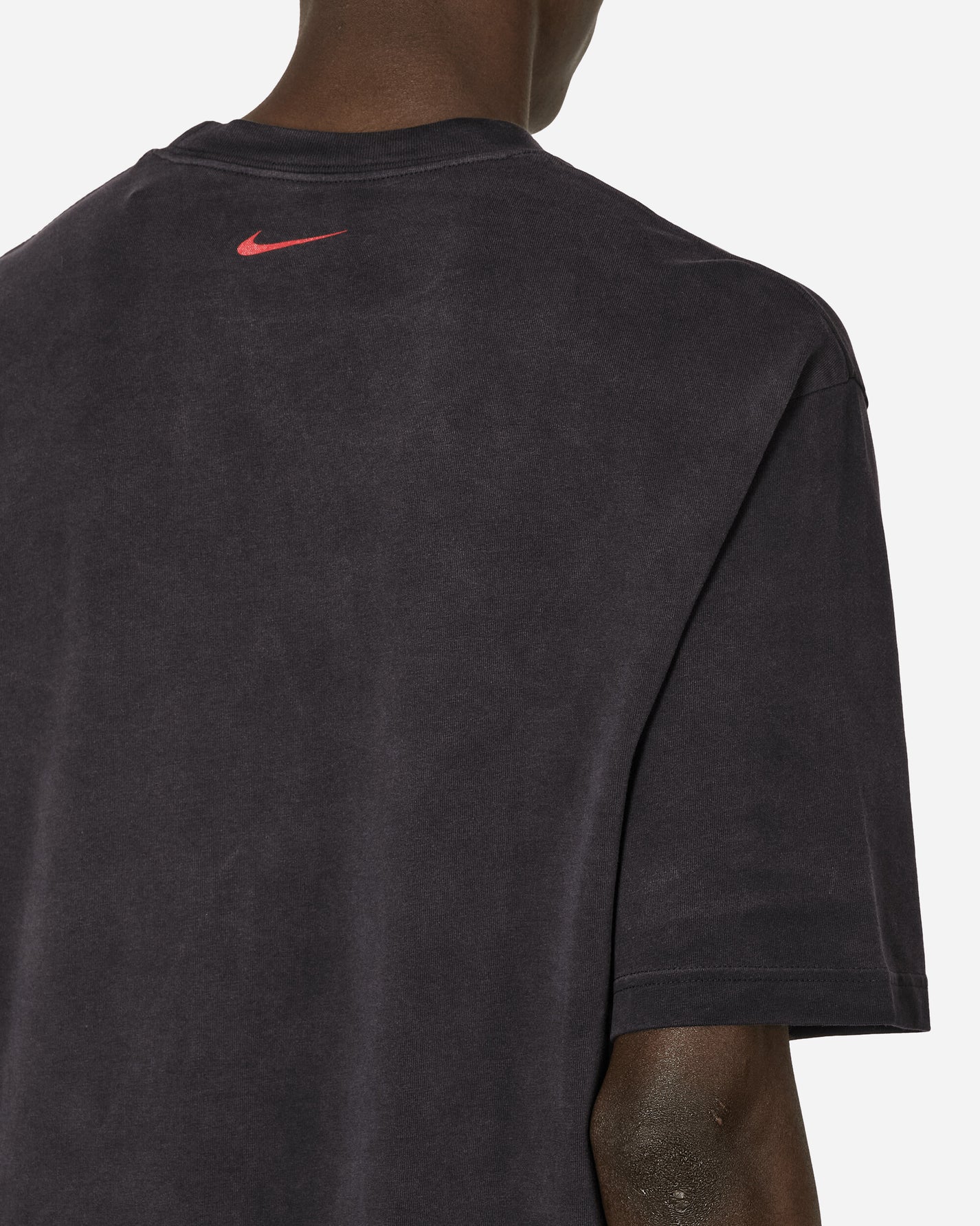 Nike Jordan M J Awny Solid Tee Black/University Red T-Shirts Shortsleeve FV9913-010