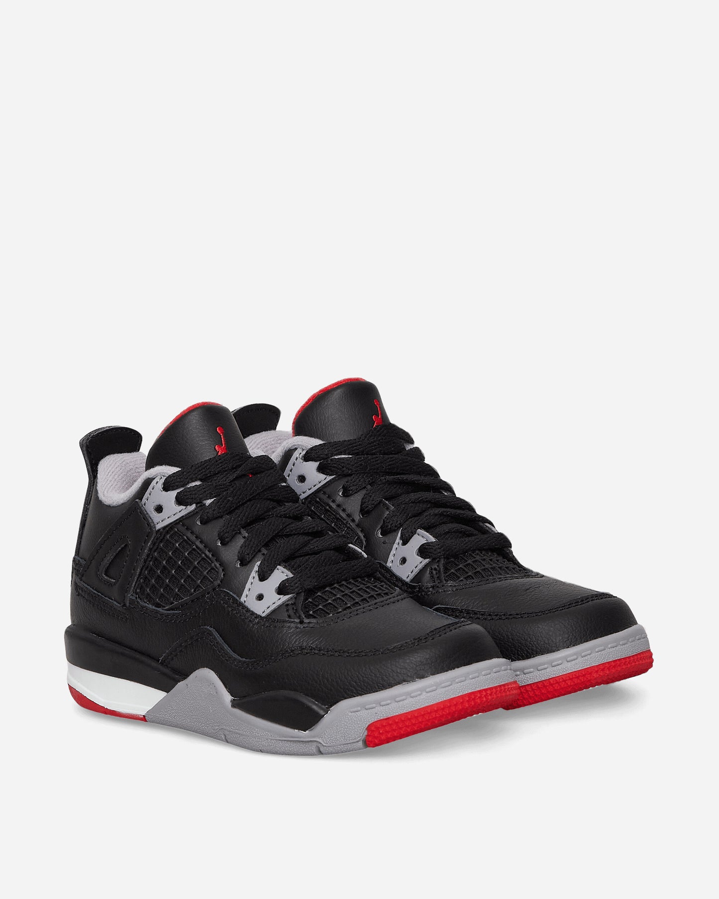 Nike Jordan Jordan 4 Retro (Ps) Black/Fire Red Sneakers High BQ7669-006