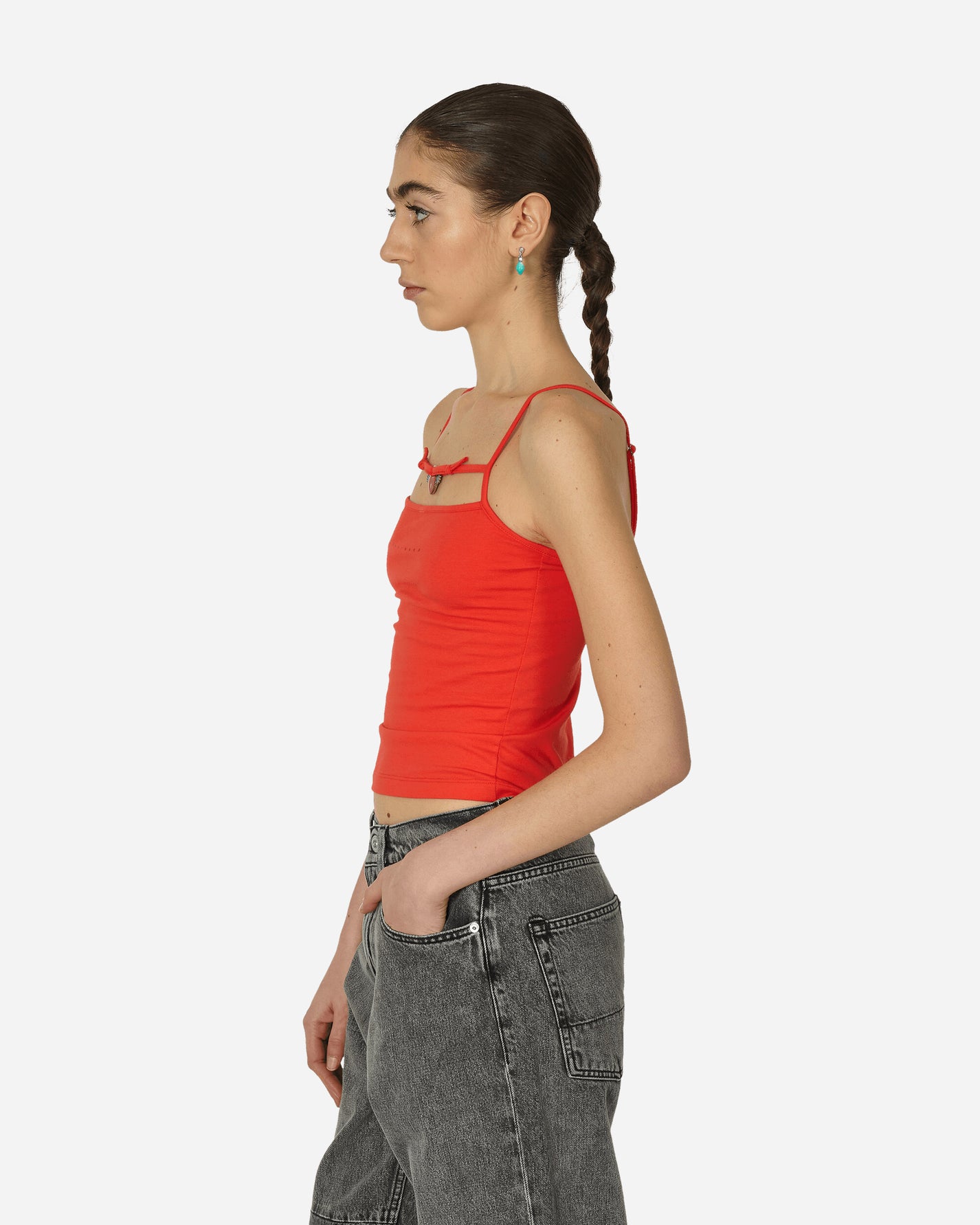Ottolinger Wmns Charmed Top Red T-Shirts Cropped 1503802 RED