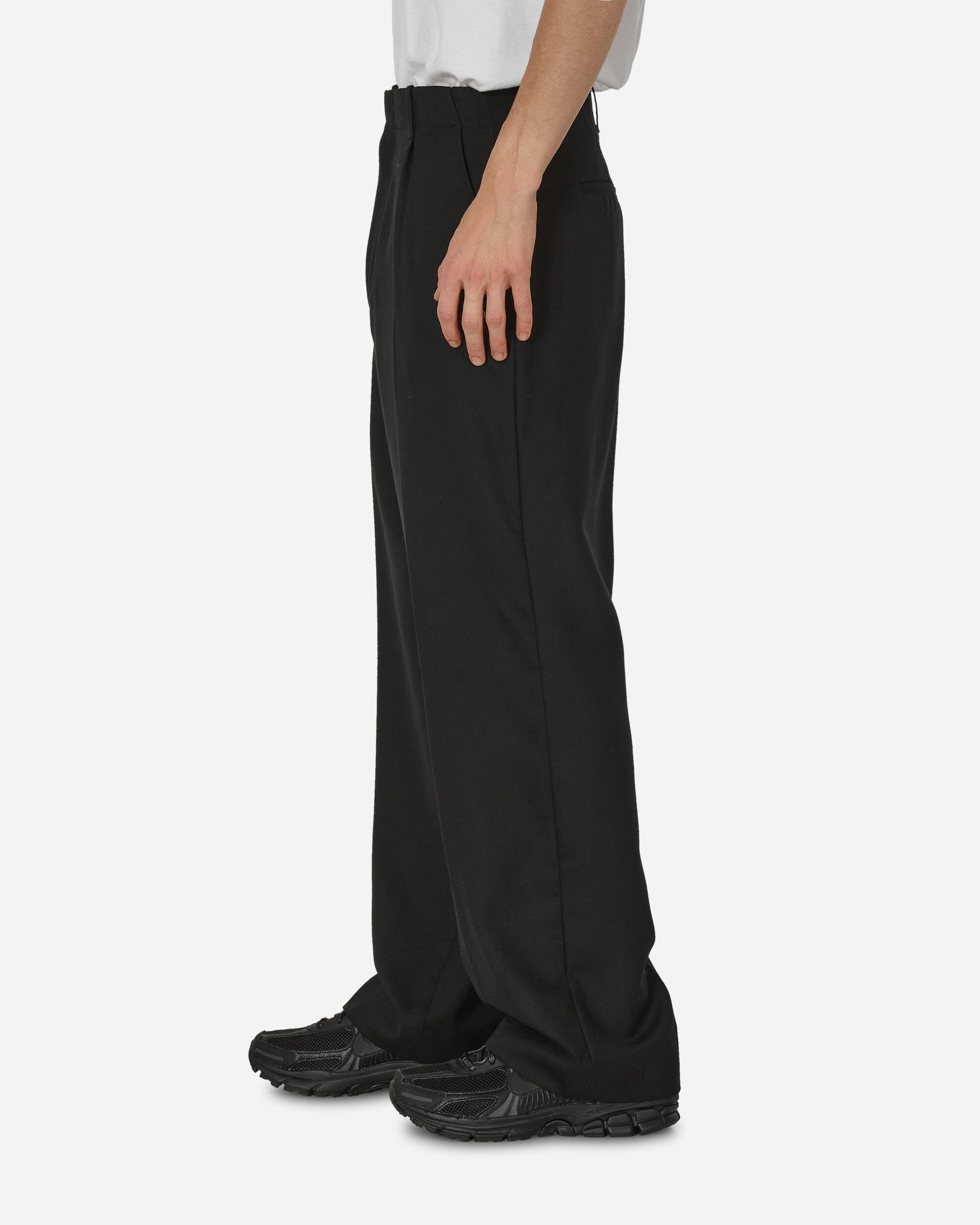 Our Legacy Borrowed Chino Black Panama Wool Pants Trousers M421BBPW 001
