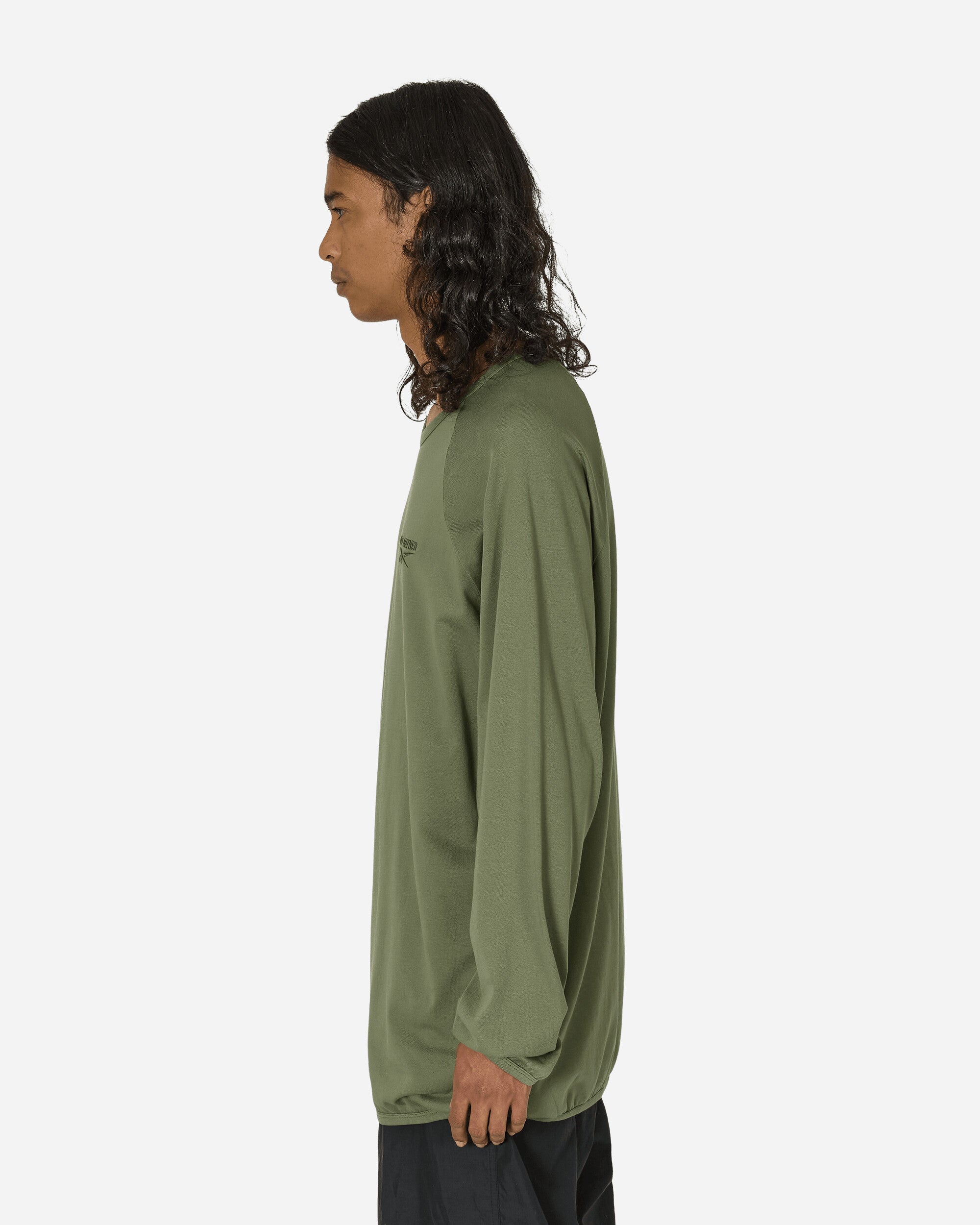 Reebok Longsleeve T-Shirt X Hed Mayner Army Green T-Shirts Longsleeve RMAA00BC99JER0015500