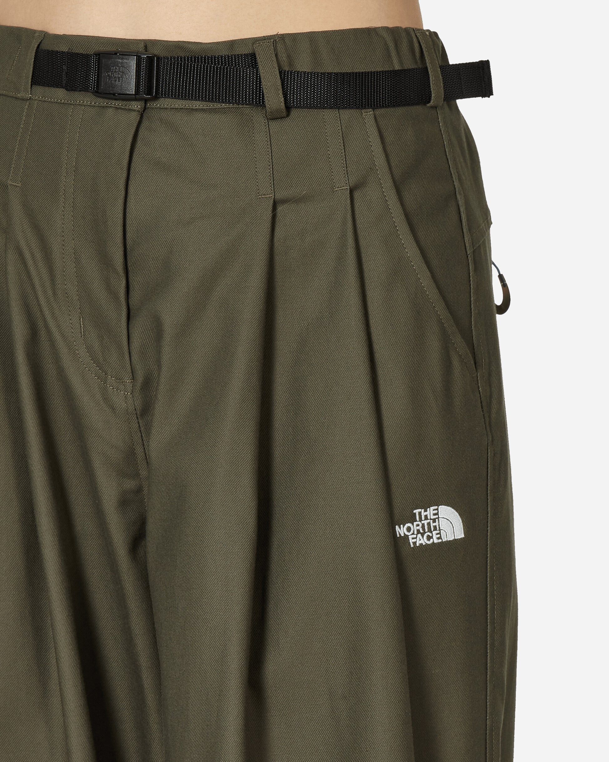 The North Face Wmns W Pleated Casual Pants New Taupe Green Pants Casual NF0A88KV 21L1