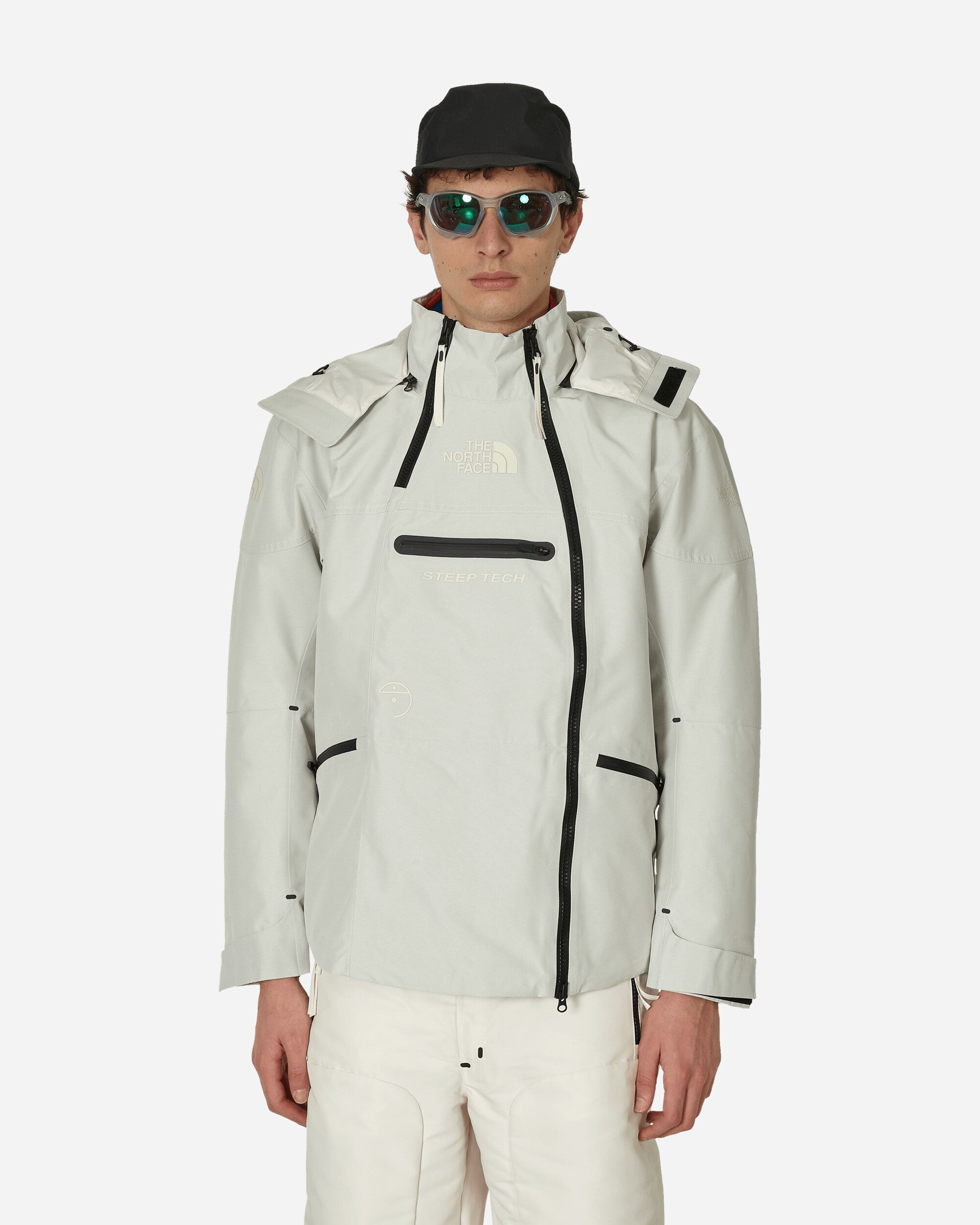 The North Face M Rmst Steep Tech Gtx Work Jkt White Dune Coats and Jackets Parka Jackets NF0A86ZC QLI1