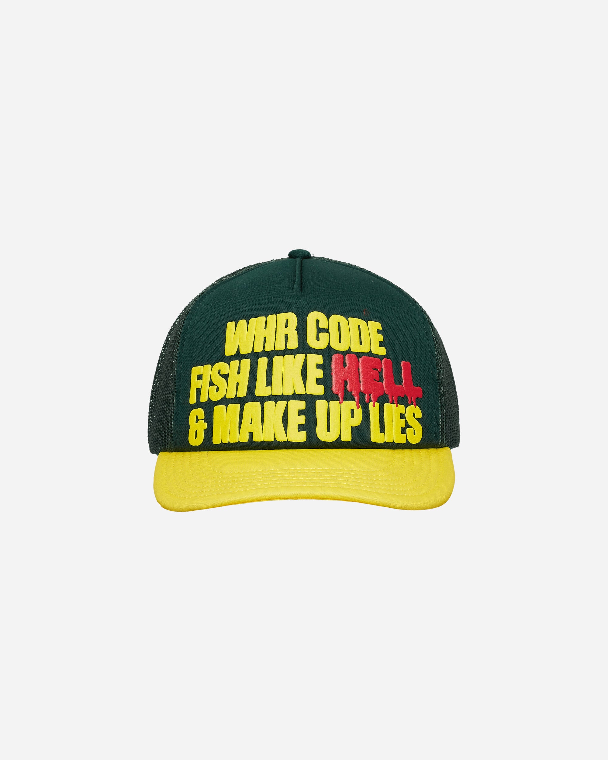 WESTERN HYDRODYNAMIC RESEARCH Fishing Hat Green/Yellow Hats Caps MWHR24SPSU4005 GREENYELLOW