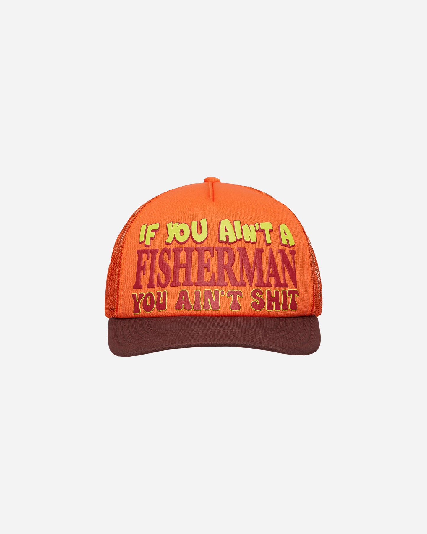 WESTERN HYDRODYNAMIC RESEARCH Fishing Hat Orange/Brown Hats Caps MWHR24SPSU4005 ORANGEBROWN
