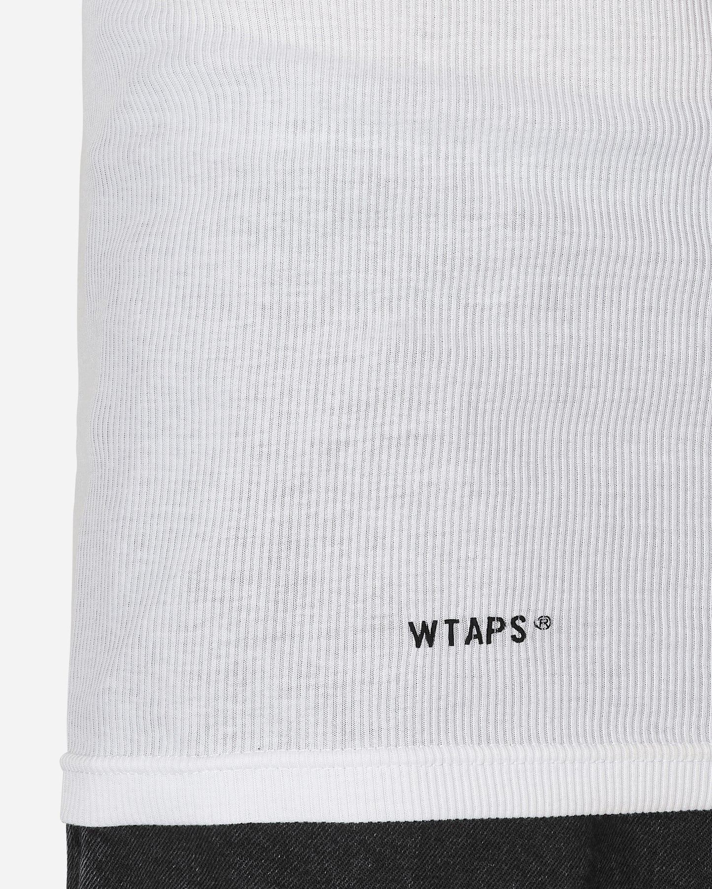 WTAPS Underwear White T-Shirts Shortsleeve 241MYDT-UWM02 WHI 
