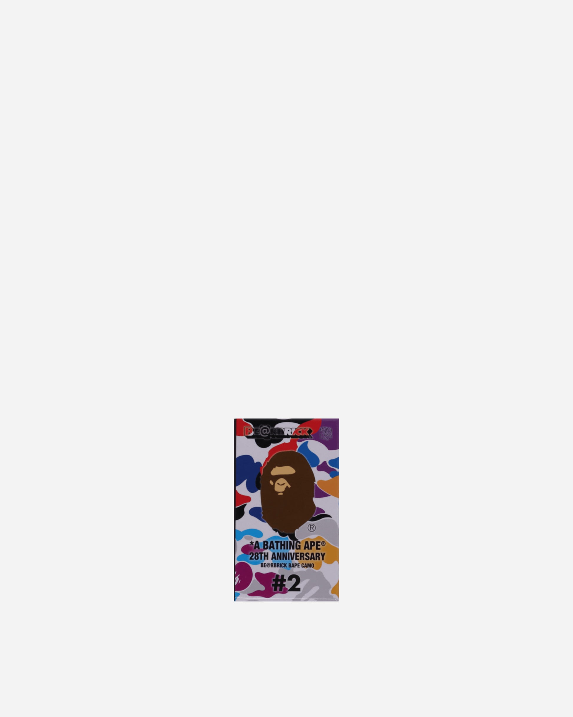 A Bathing Ape 28Th Anniversary Bearbrick Bape Camo 100% #2 Multicolor Homeware Toys 1H23182932 E