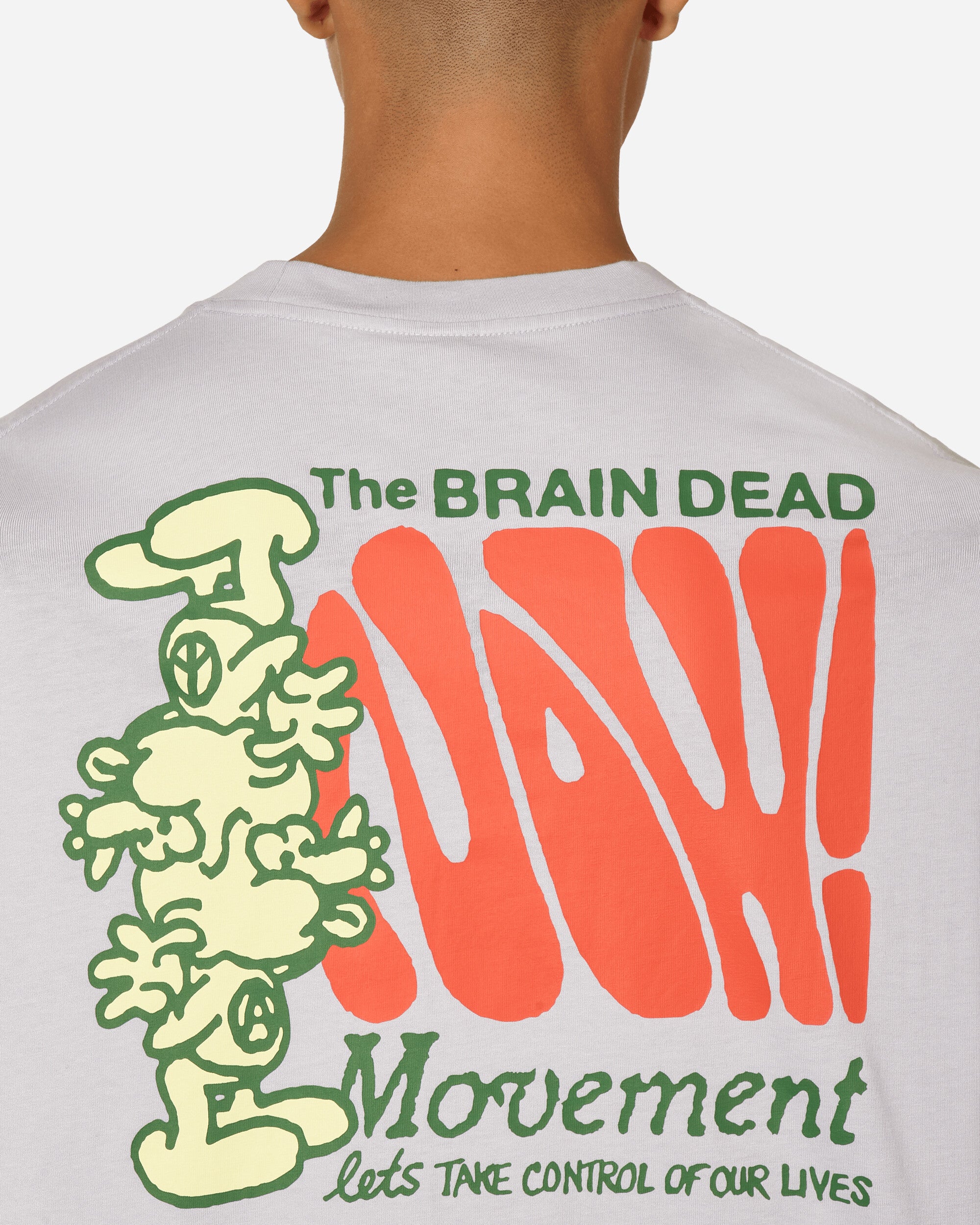 Brain Dead The Now Movement T-Shirt Lilac T-Shirts Shortsleeve BDF23T00003564 PR09