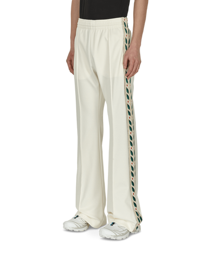 Casablanca Pleated Off White Pants Trousers MF21-TR-042 001