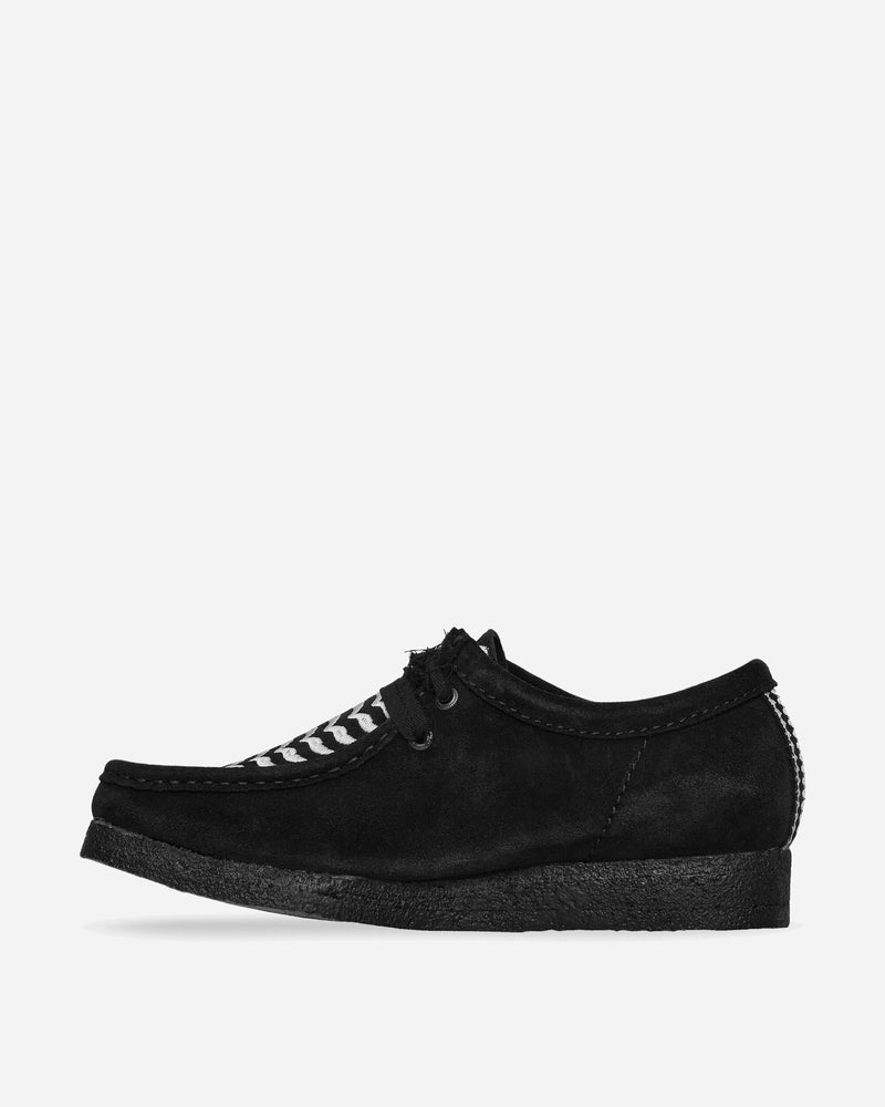 Clarks Originals Wallabee Black Embroidery Classic Shoes Low 26168670 001