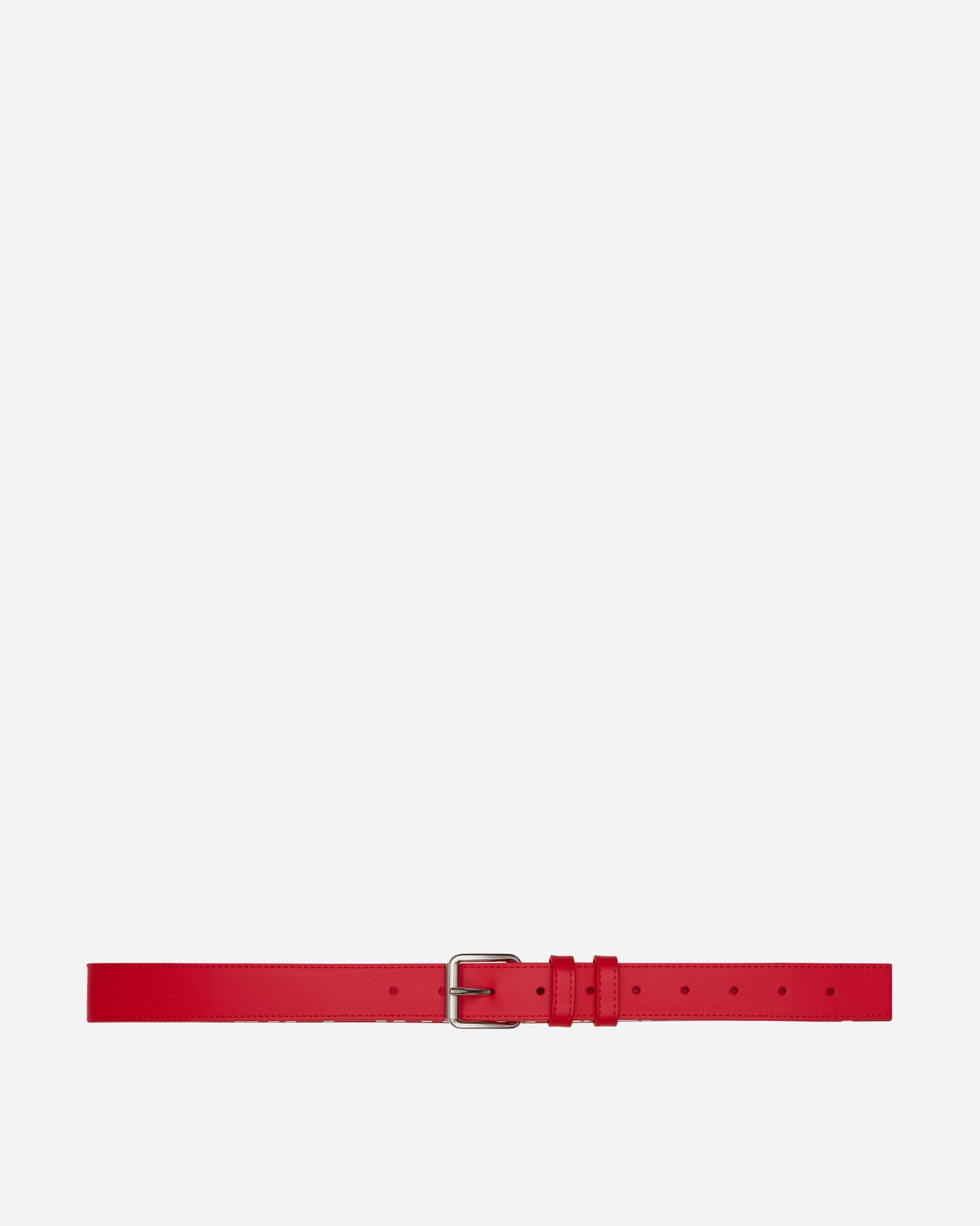Comme Des Garçons Wallet Unisex Belt Red Belts Belt SA0911HL 2