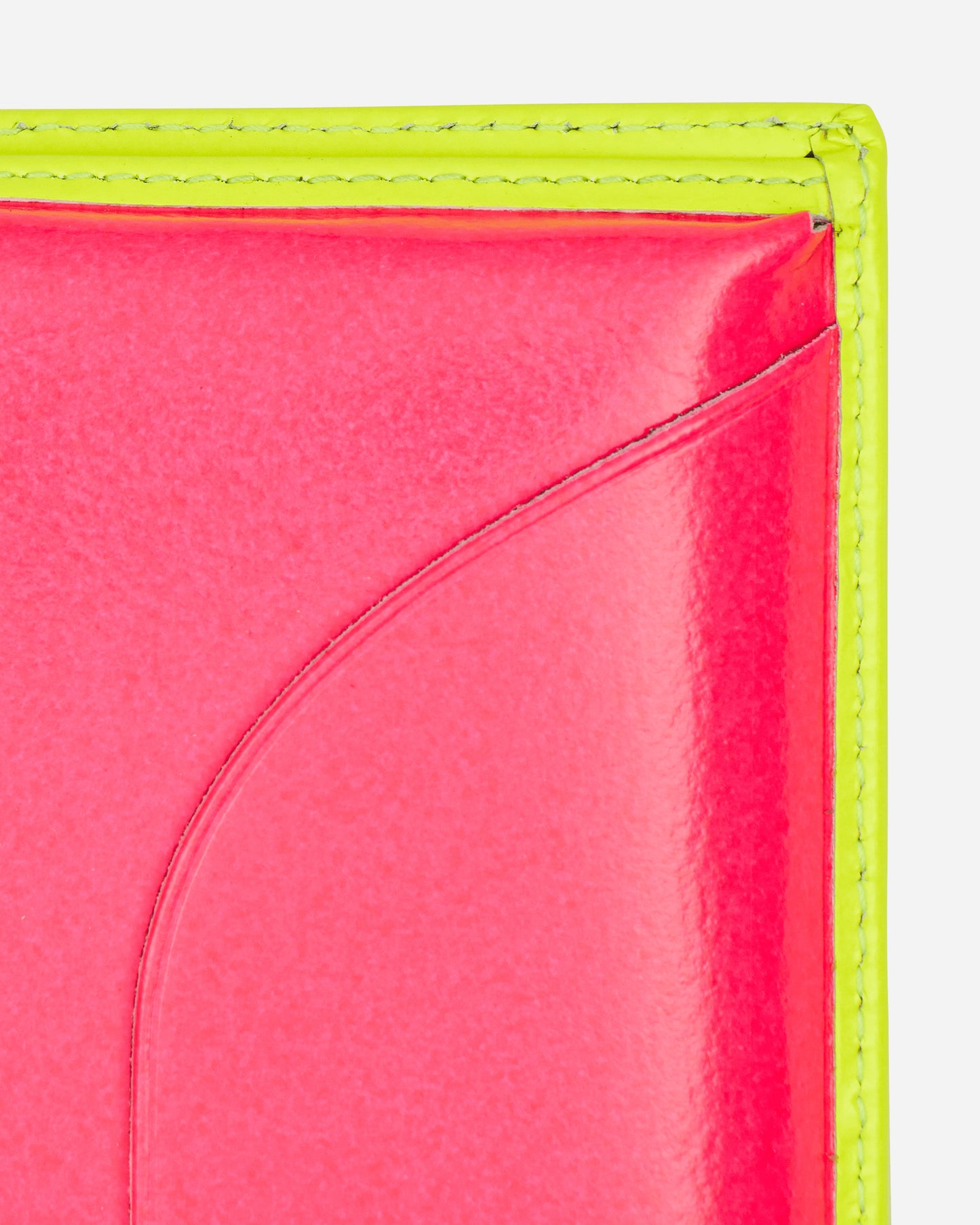 Comme Des Garçons Wallet Super Fluo Wallet Yellow/Orange Wallets and Cardholders Wallets SA0641SF 4