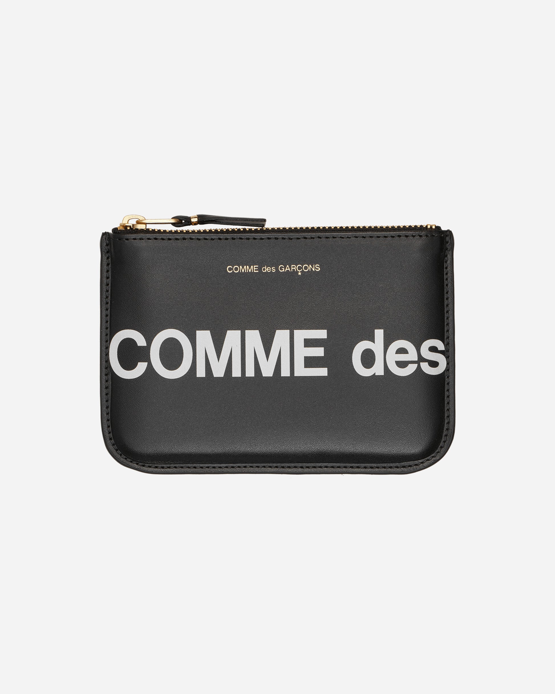 Comme Des Garçons Wallet Wallet/Huge Logo Black Wallets and Cardholders Wallets SA8100HL 1