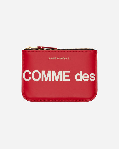 Comme Des Garçons Wallet Wallet/Huge Logo Red Wallets and Cardholders Wallets SA8100HL 2