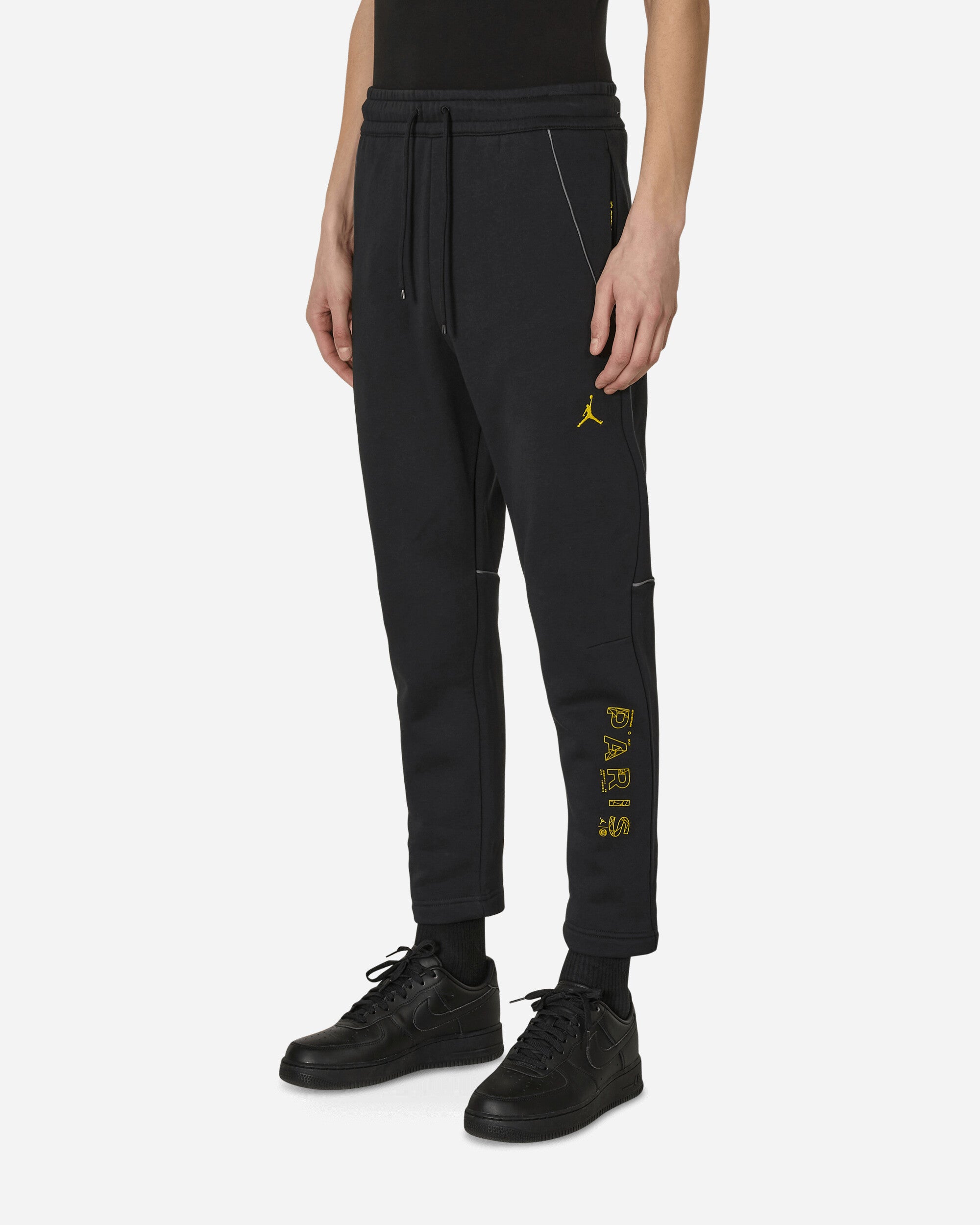 Nike Jordan Psg Flc Pant Black/Tour Yellow Pants Trousers DV0621-010