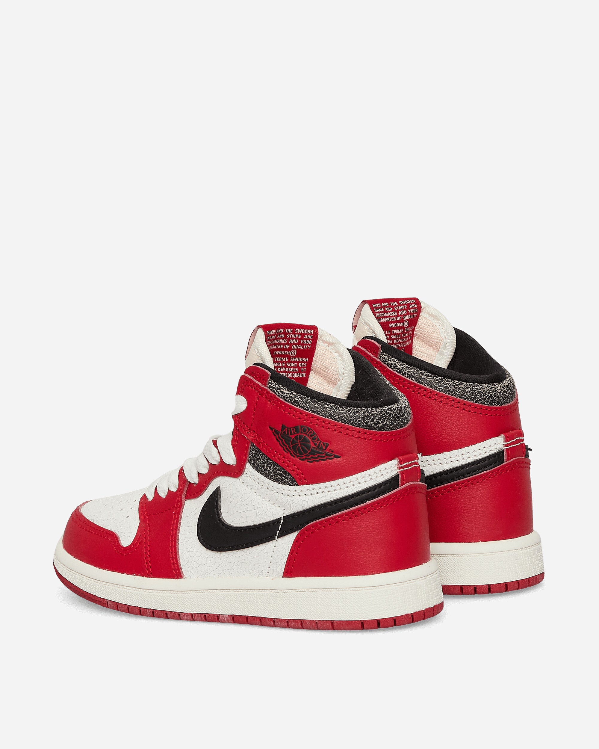 Nike Jordan Jordan 1 Retro High Og (Ps) Varsity Red/Black-Sail Sneakers High FD1412-612